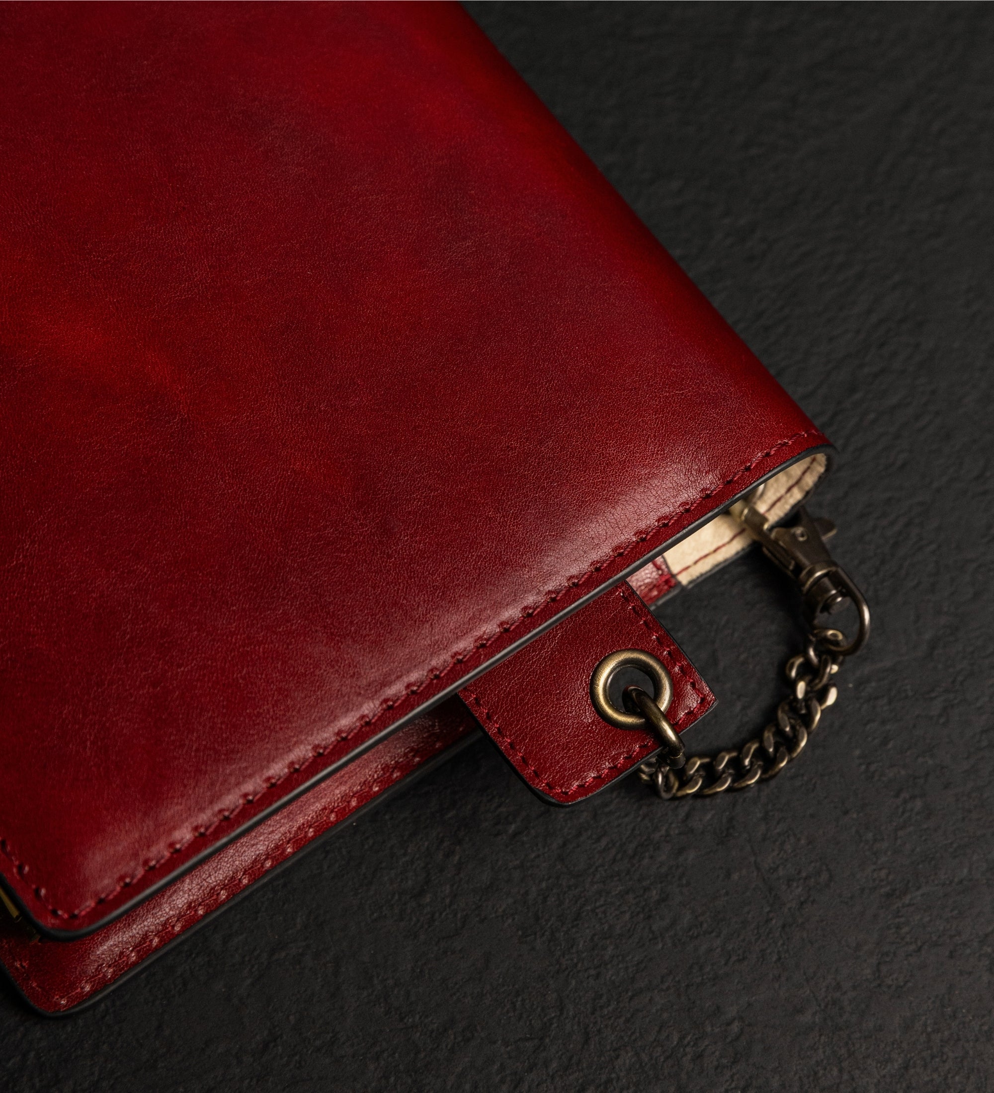 Carnet en cuir pour femme avec bloc-notes rechargeable A5 The Diary of a Nobody