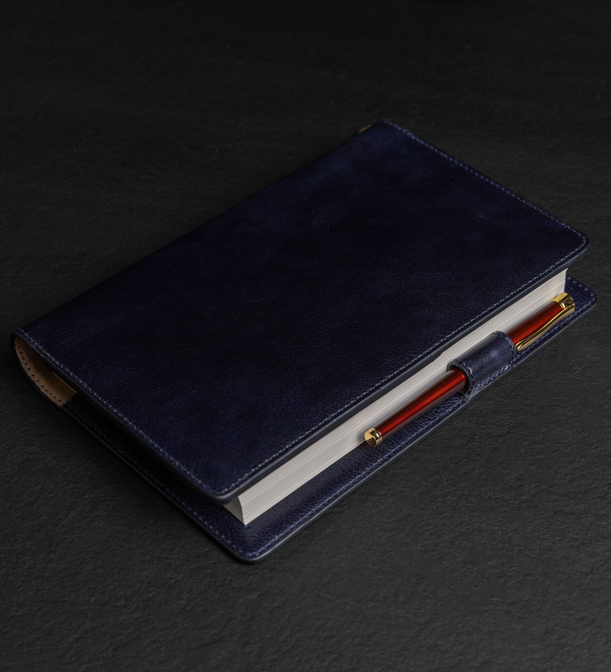 Carnet en cuir pour femme avec bloc-notes rechargeable A5 The Diary of a Nobody