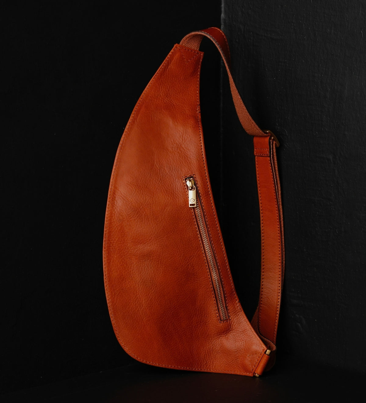 Sac à bandoulière en cuir The Monk