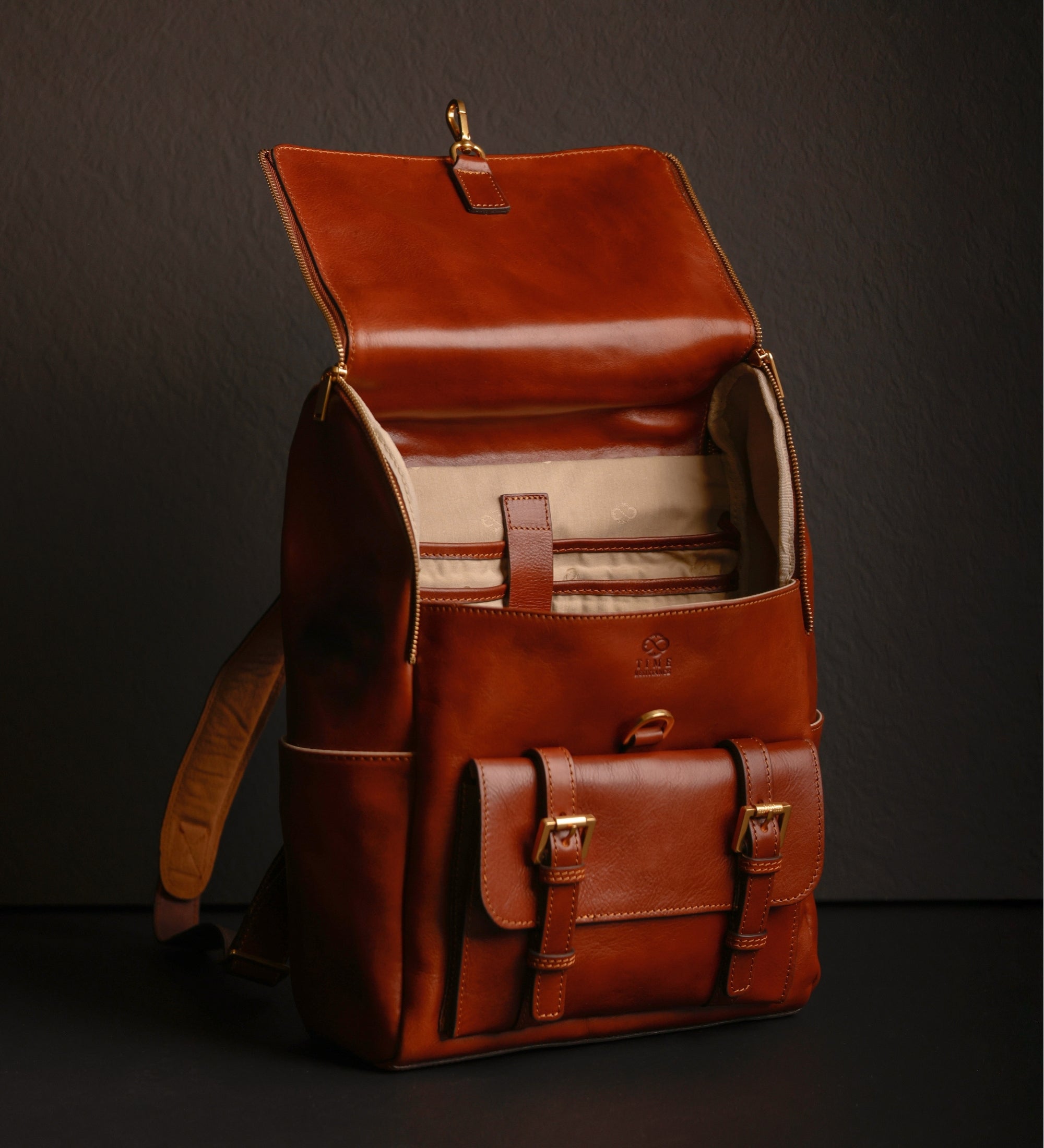 Grand sac à dos en cuir The Odyssey