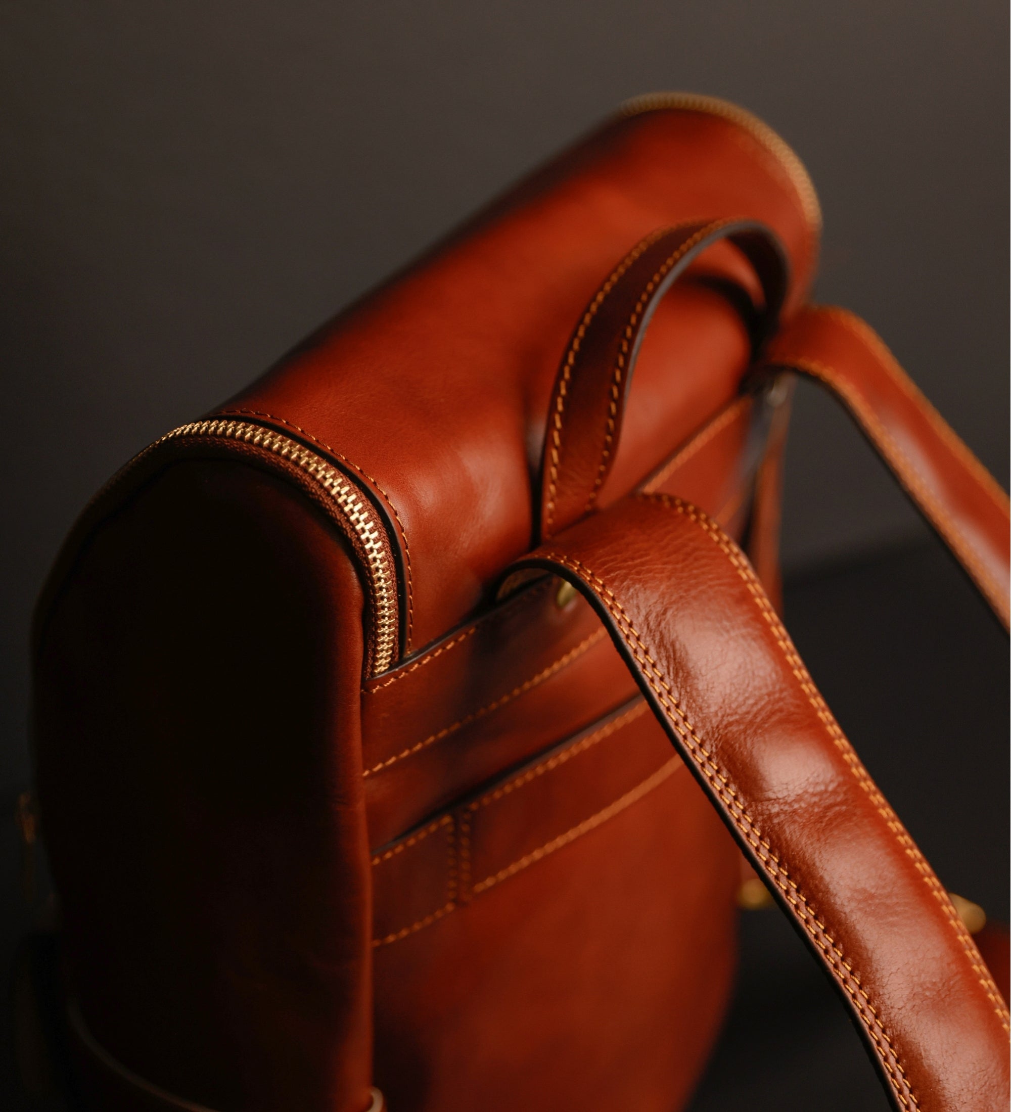 Grand sac à dos en cuir pour femme The Odyssey