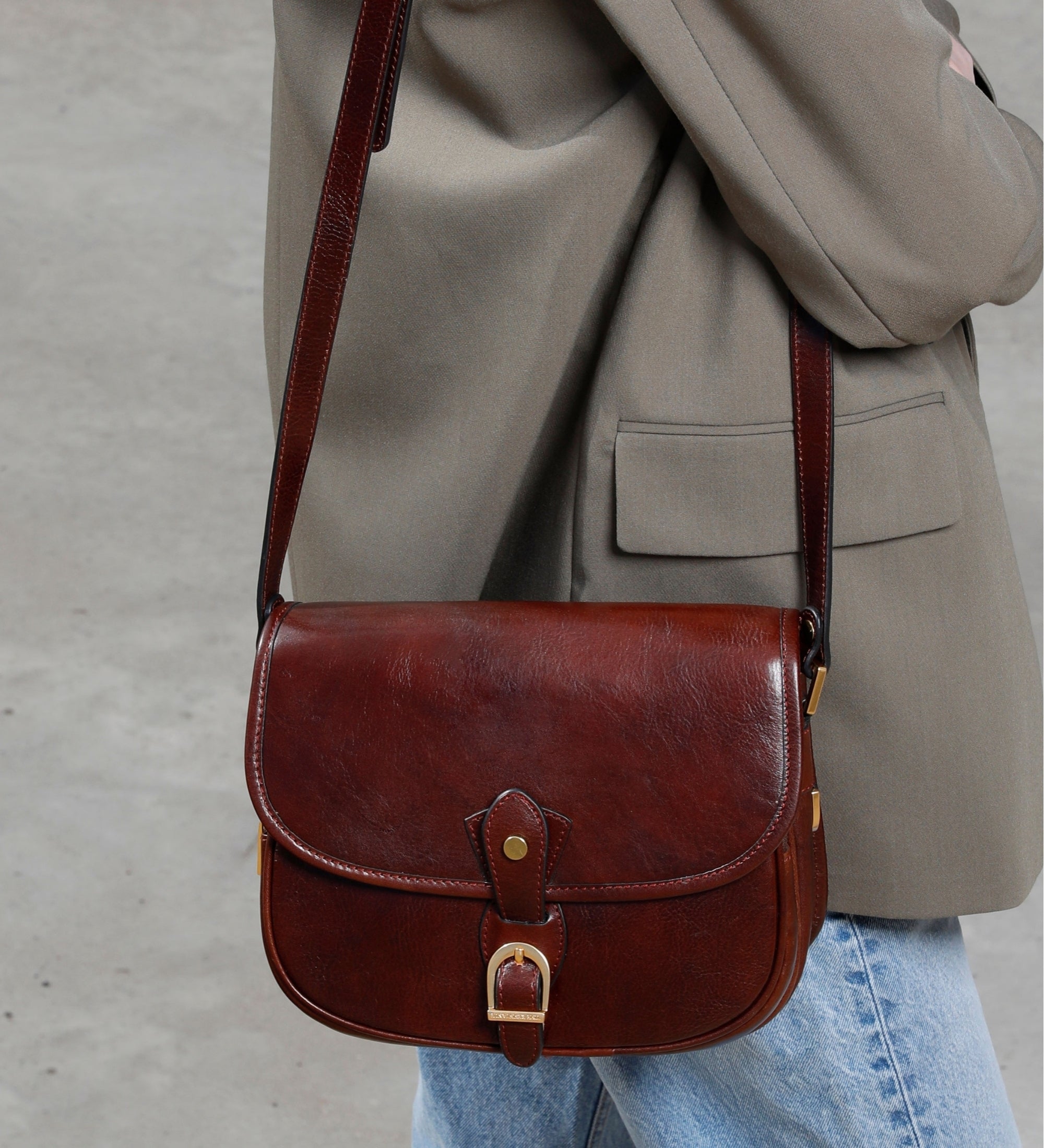 Sac selle en cuir pour femme Women In Love