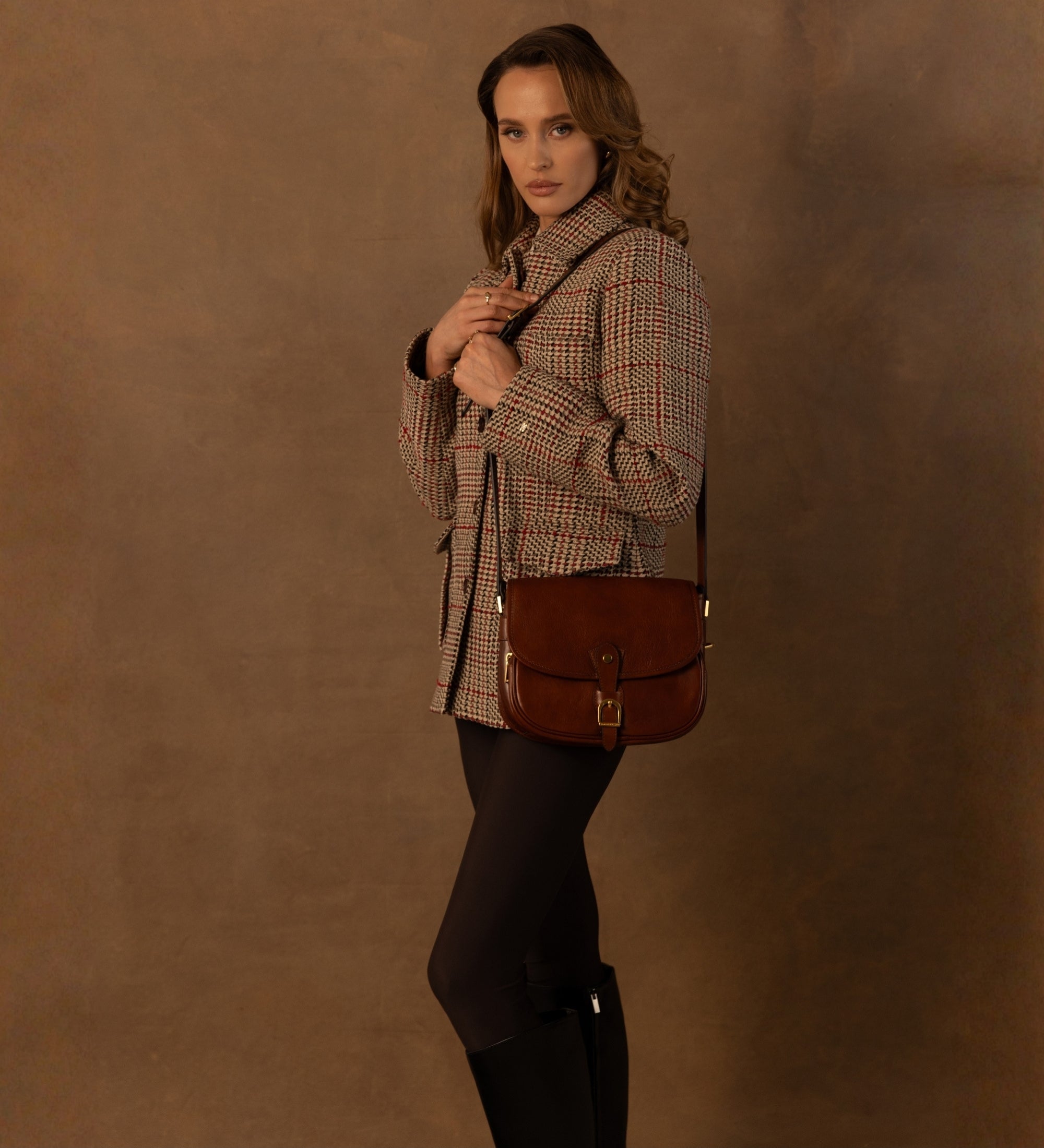 Sac selle en cuir pour femme Women In Love