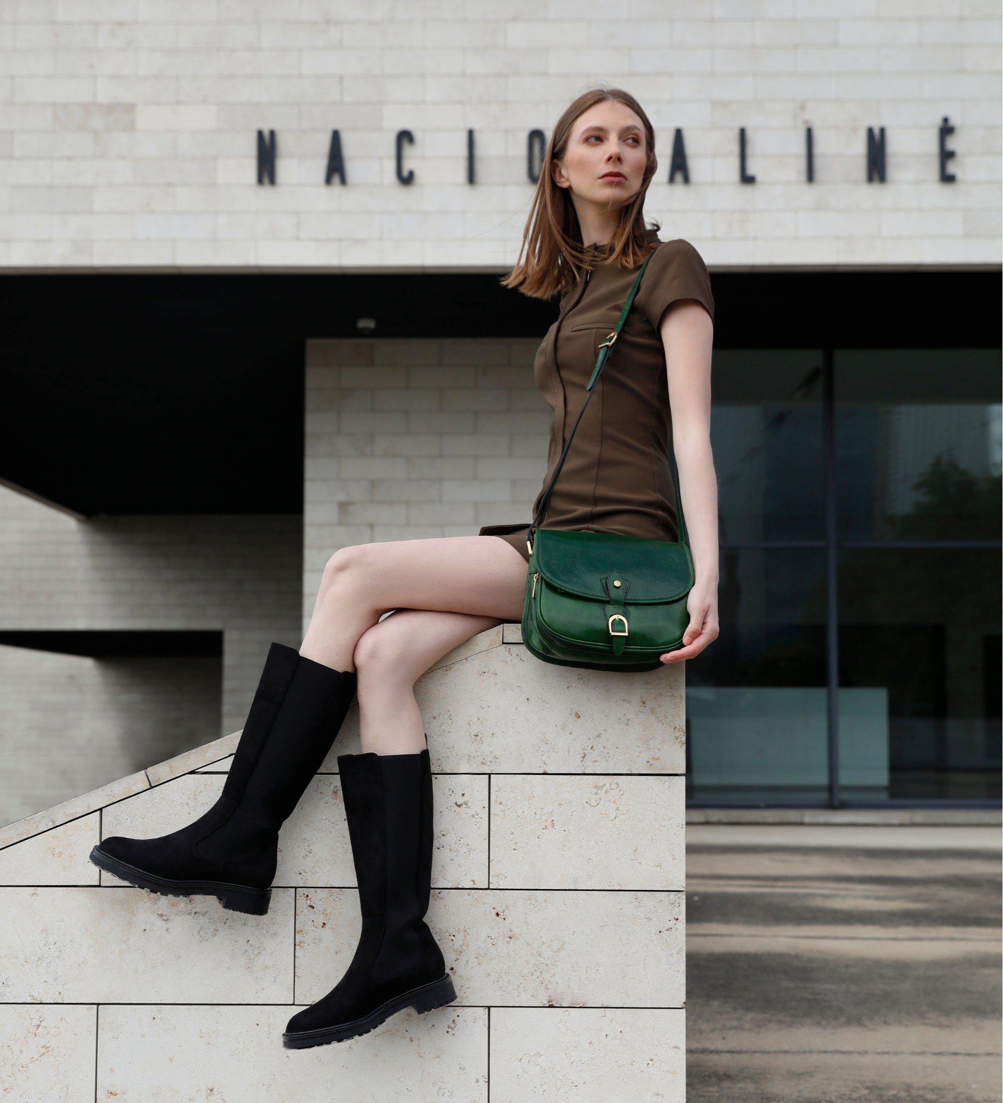 Sac selle en cuir pour femme Women In Love