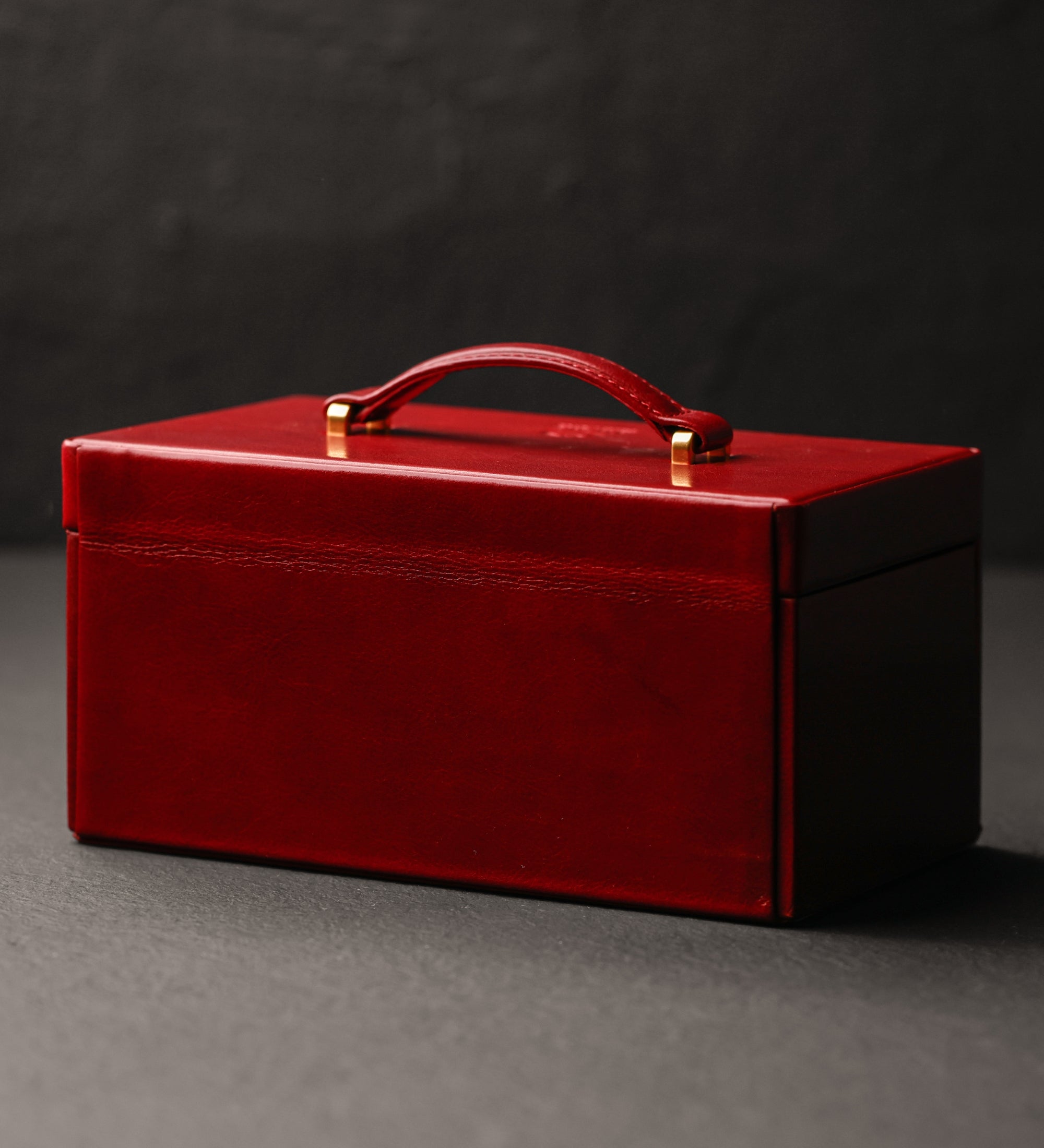 Boîte à bijoux en cuir pour femme Beloved