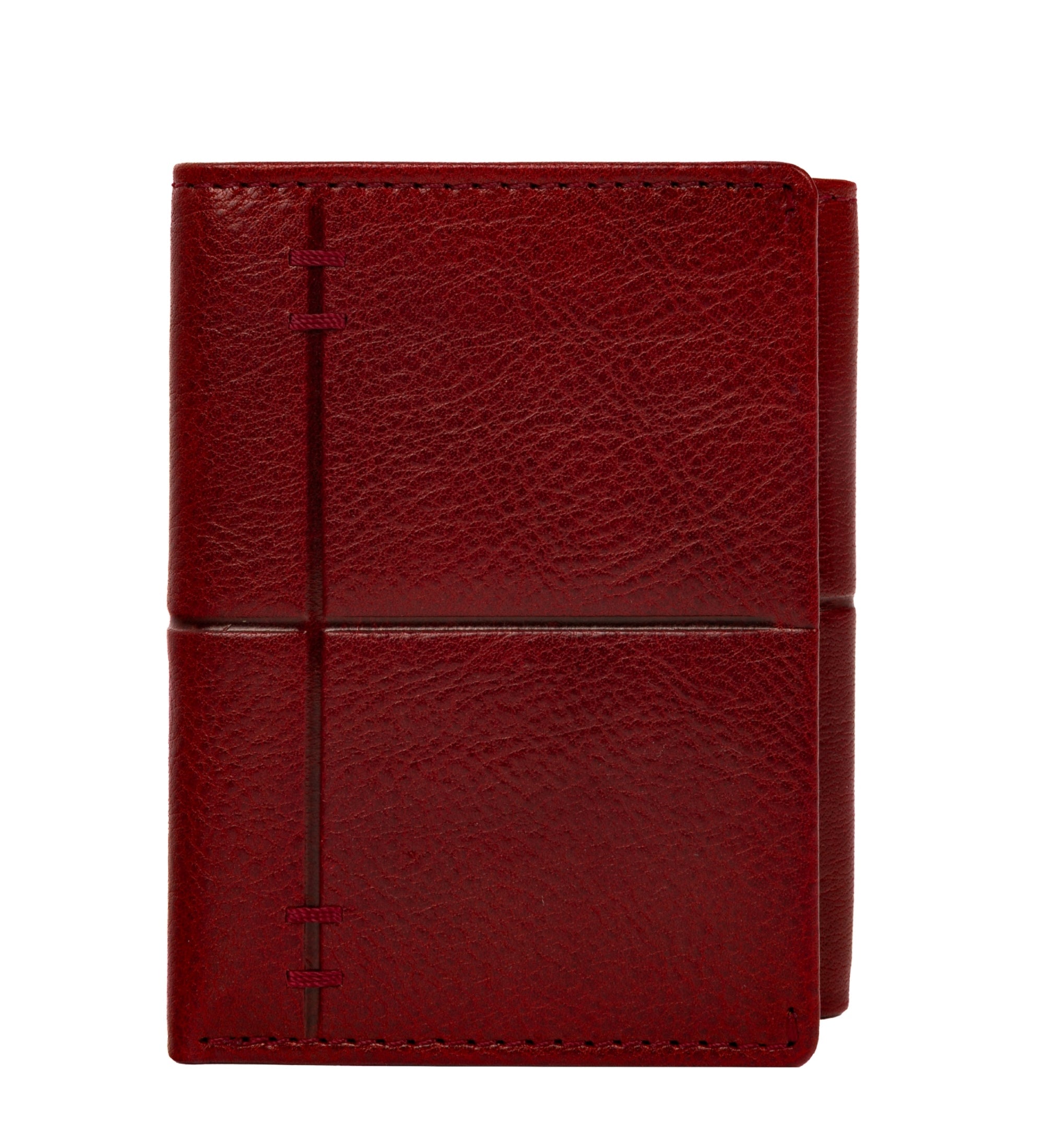 Portefeuille Trifold en Cuir - Red Harvest