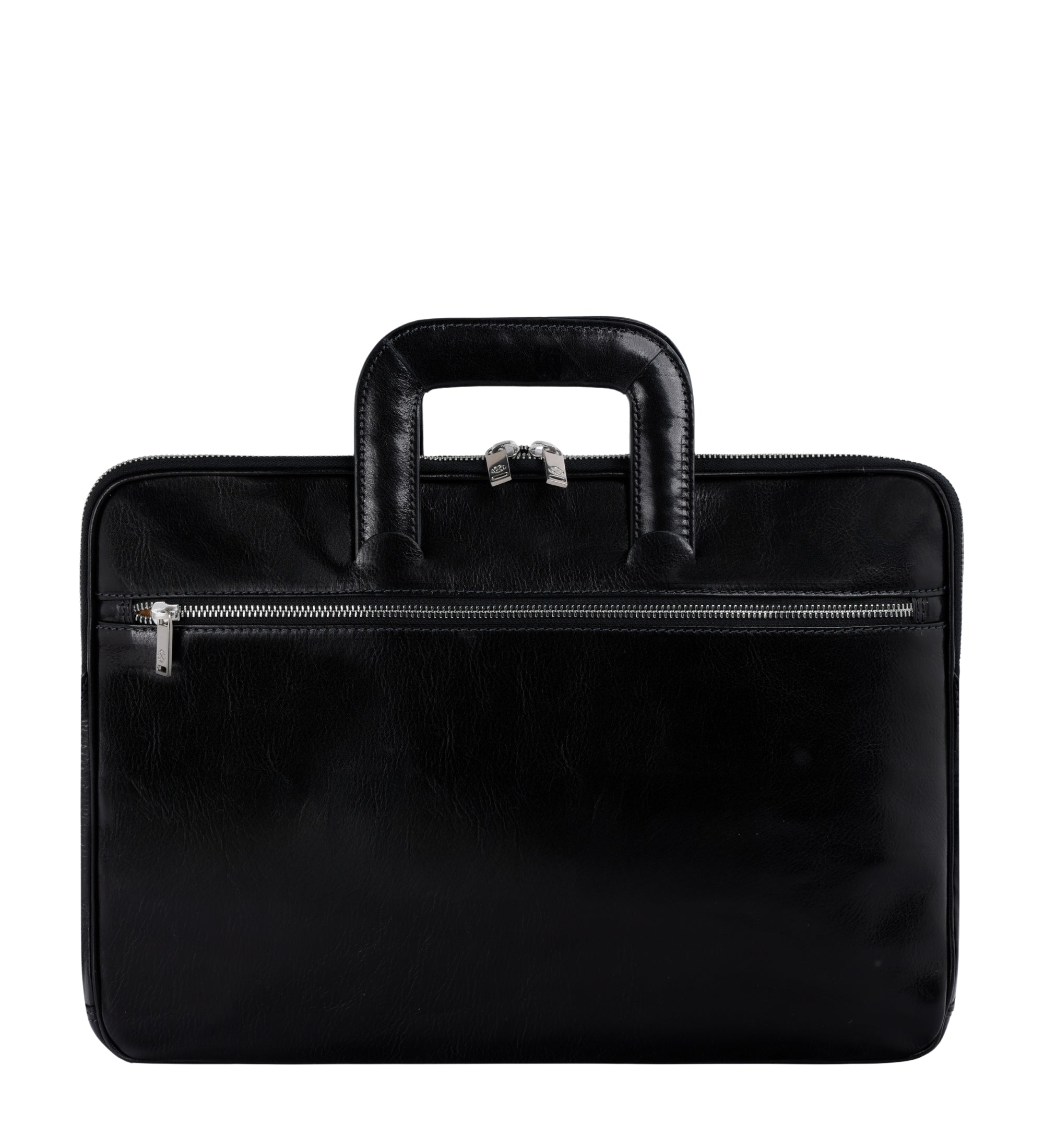 Sacoche pour ordinateur portable en cuir pour femme Brave New World
