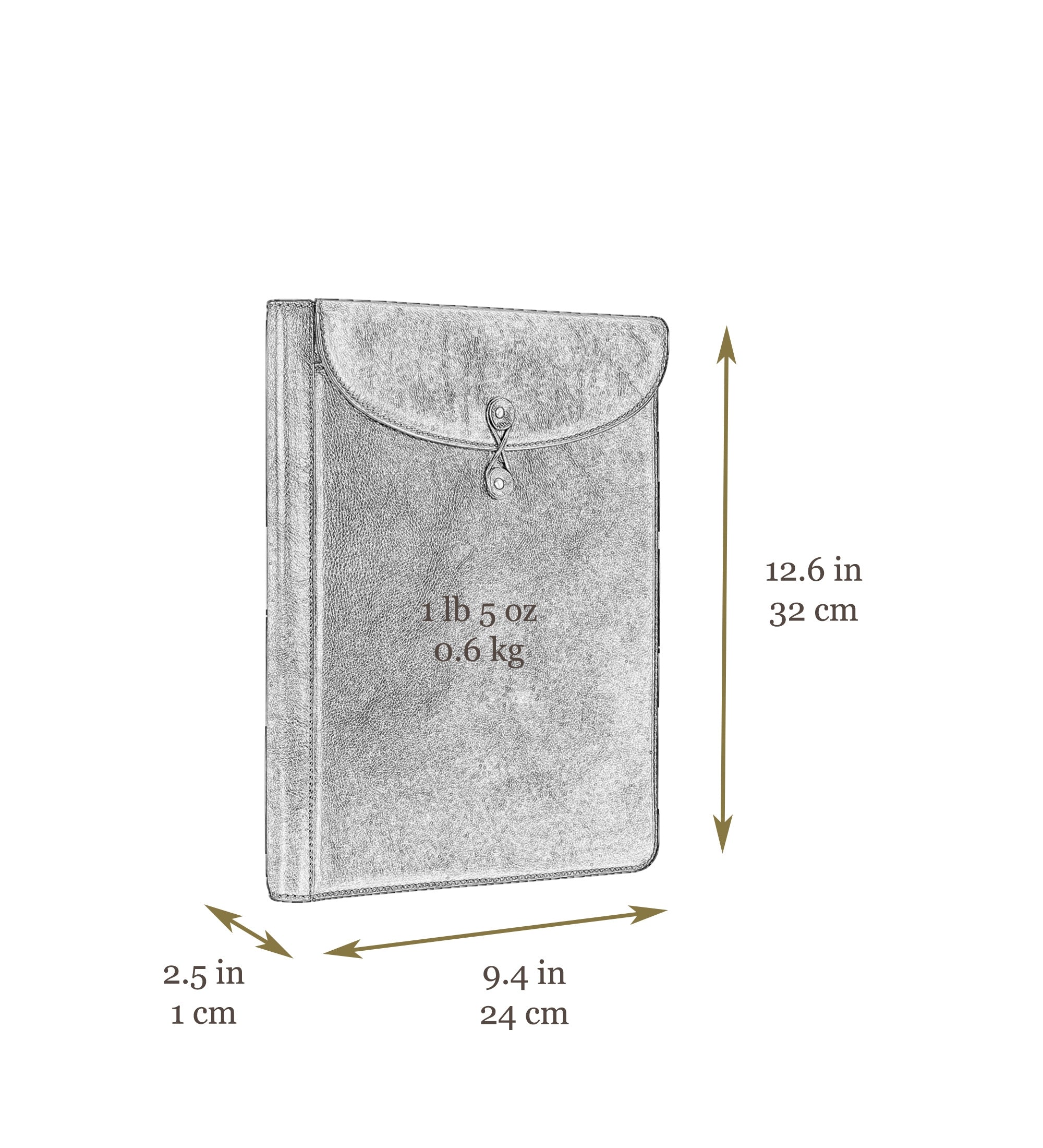 Porte-documents en cuir The Loved One