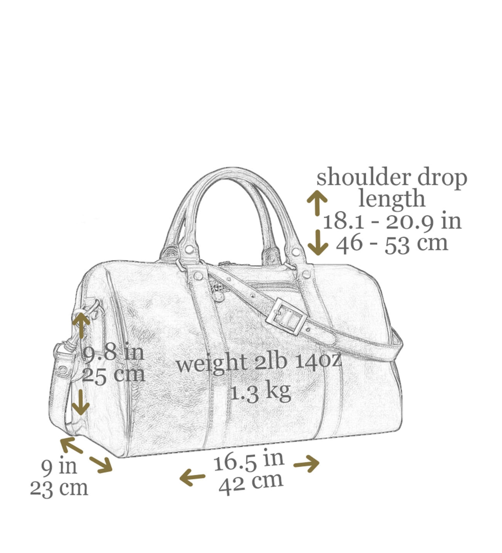 Petit sac de voyage en cuir pour femme The Ambassadors