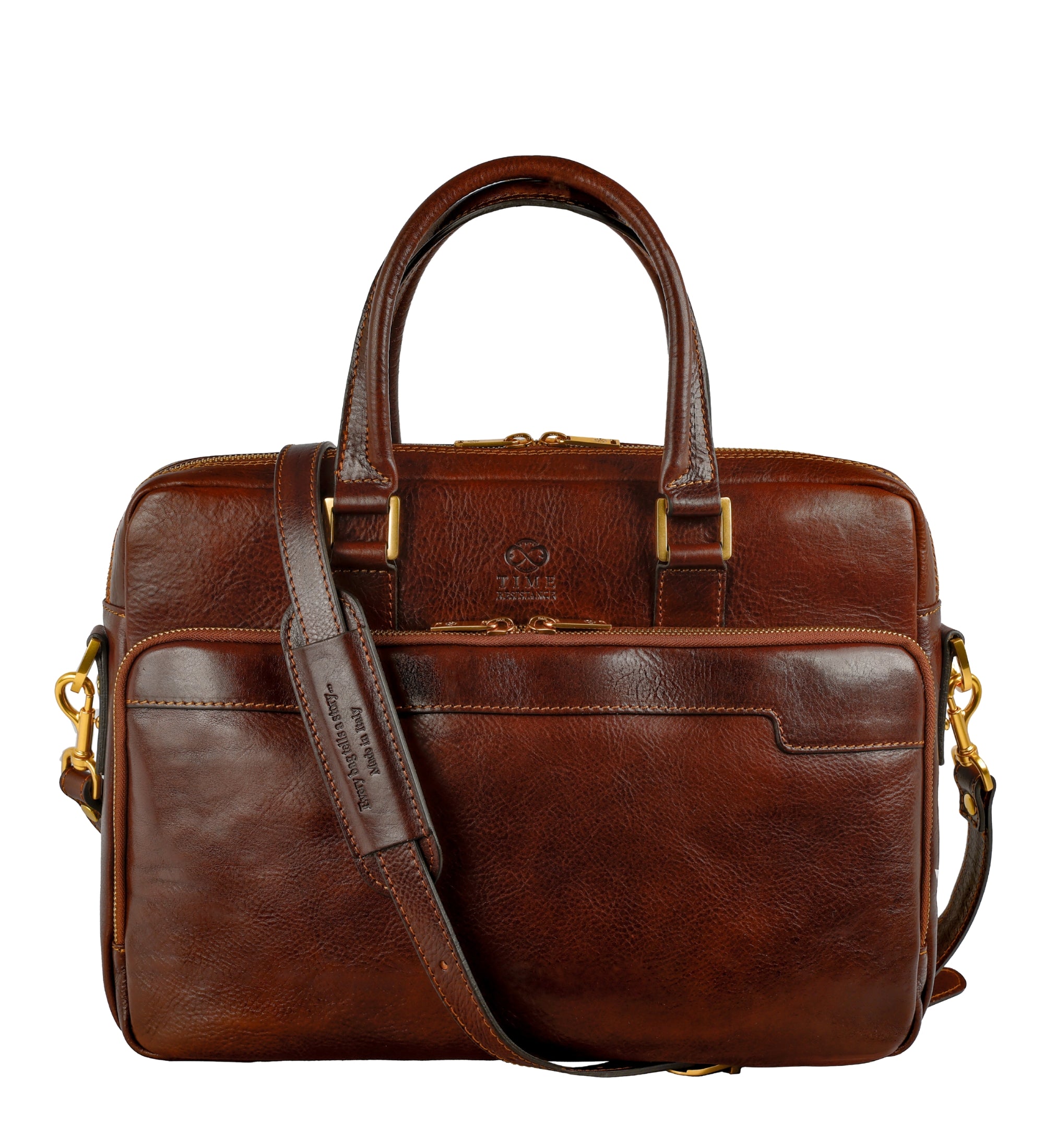 Sacoche pour ordinateur portable en cuir Orlando