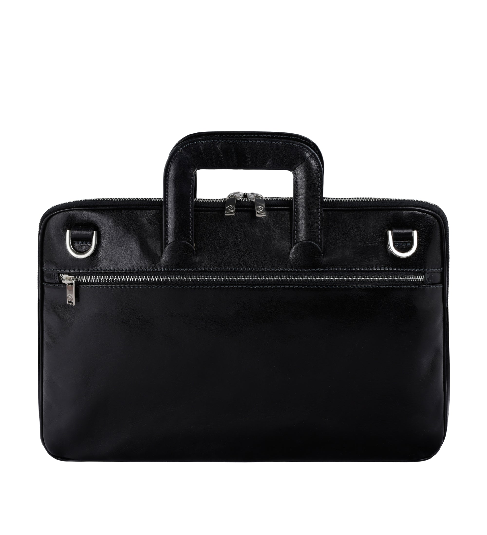 Sacoche pour ordinateur portable en cuir Brave New World