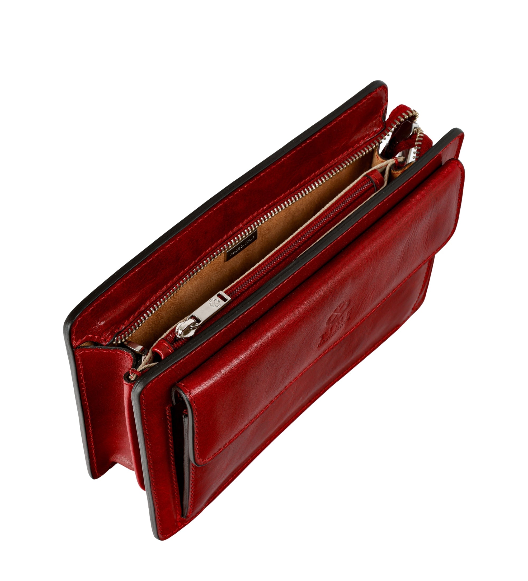 Pochette en cuir Decameron