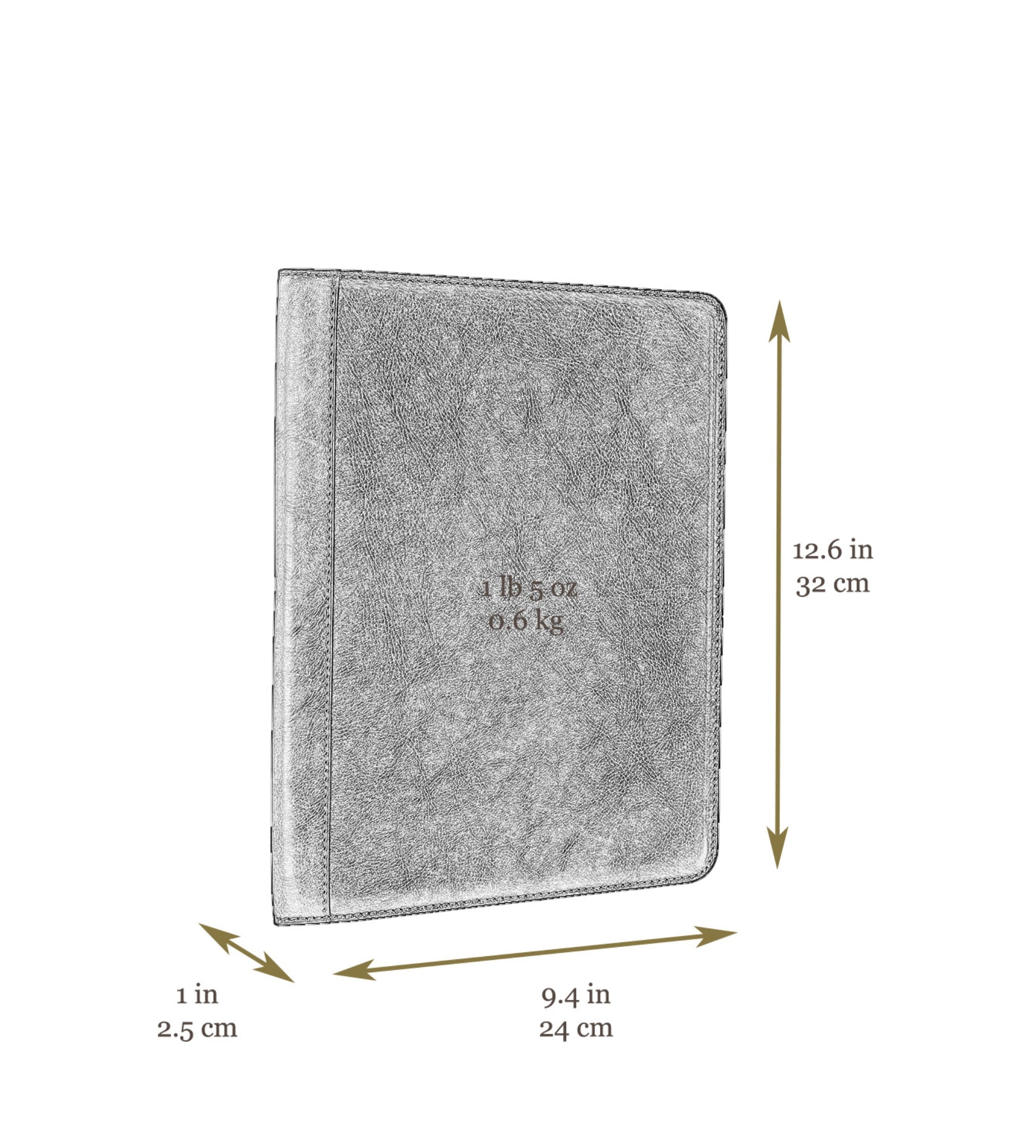 Porte-documents en cuir pour femme Something Fresh