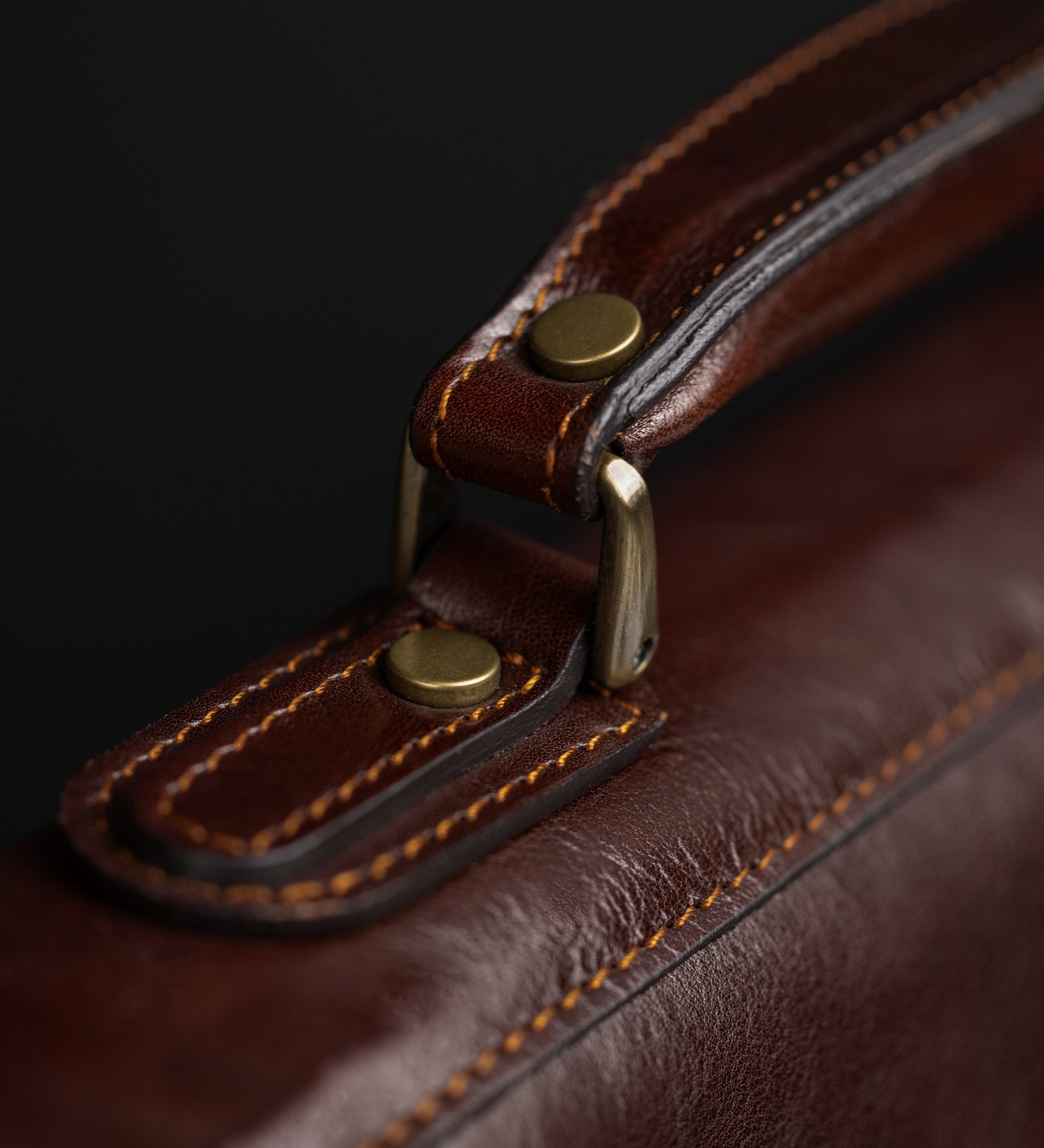 Sacoche pour ordinateur portable en cuir Illusions