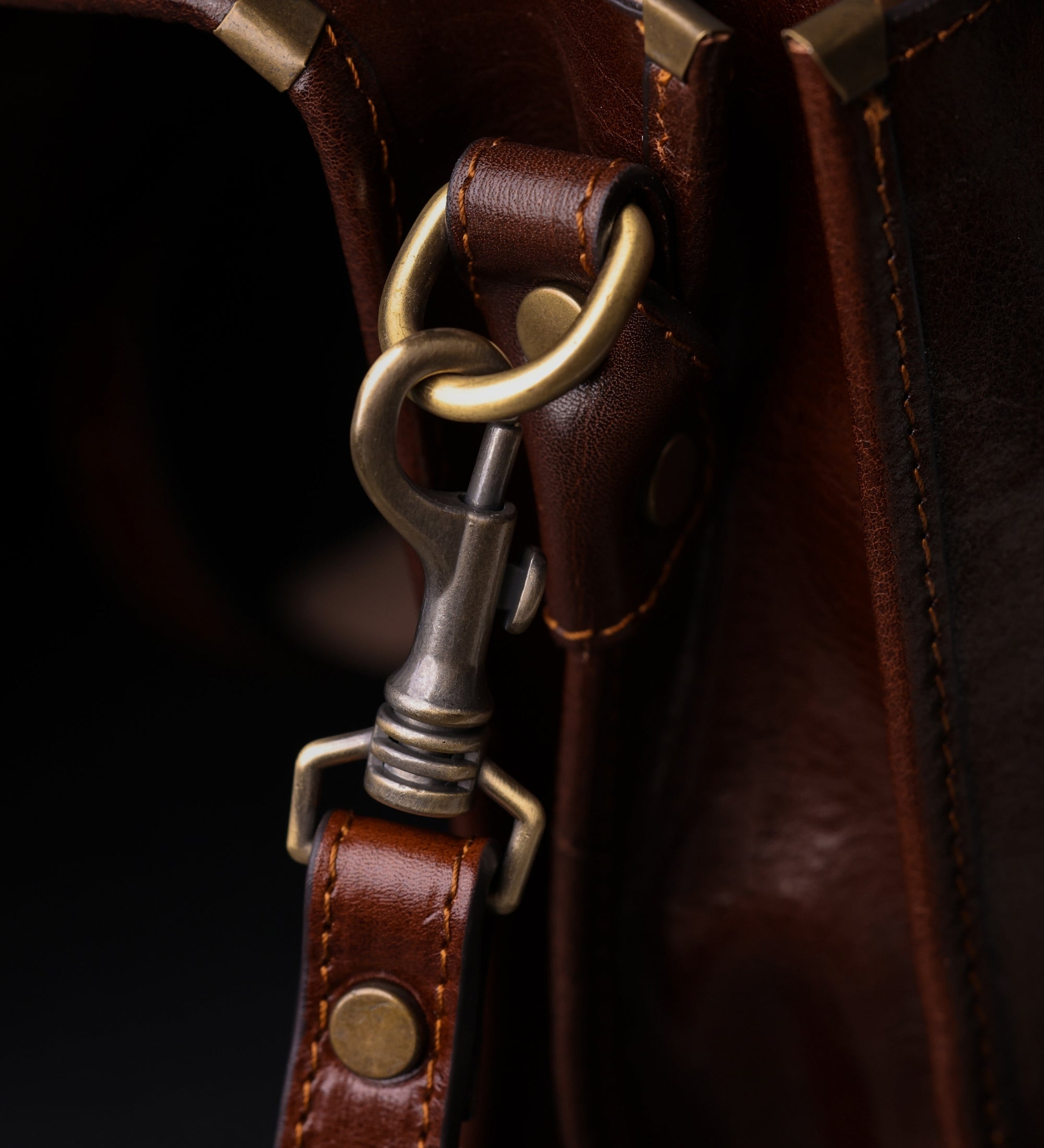 Sacoche pour ordinateur portable en cuir Illusions