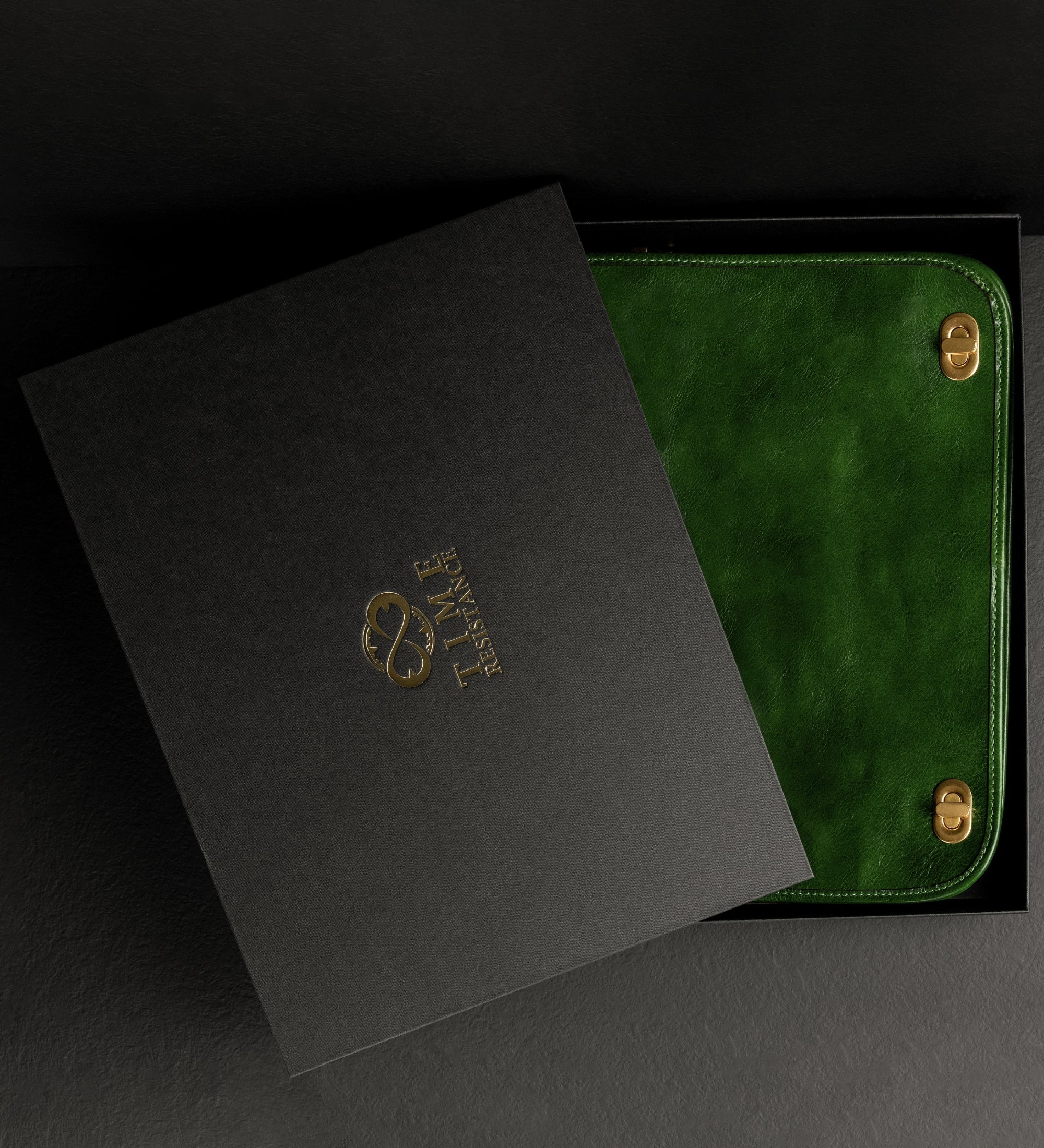 Sacoche pour ordinateur portable en cuir Illusions