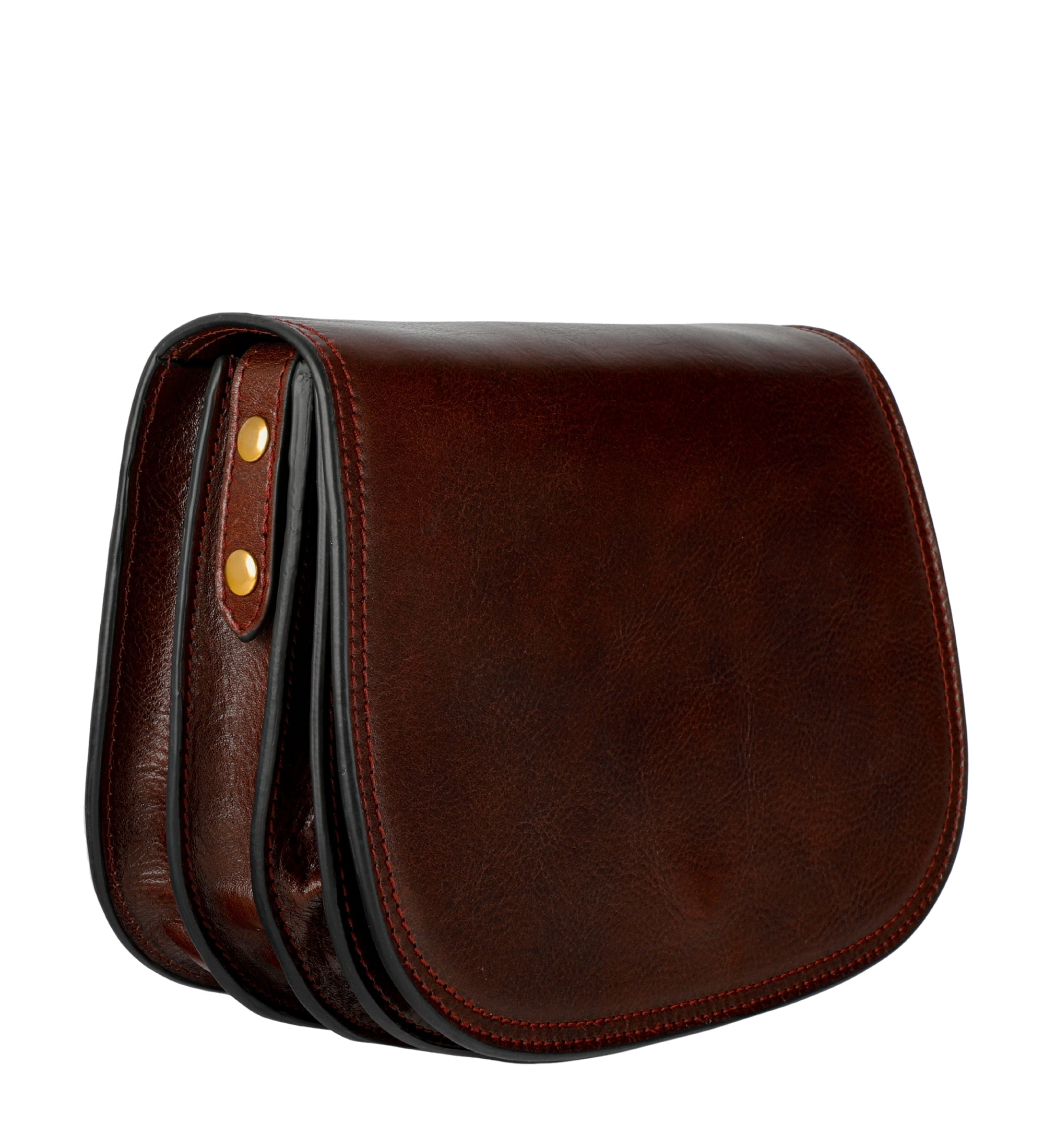 Sac à bandoulière selle en cuir pour femme Moonfleet