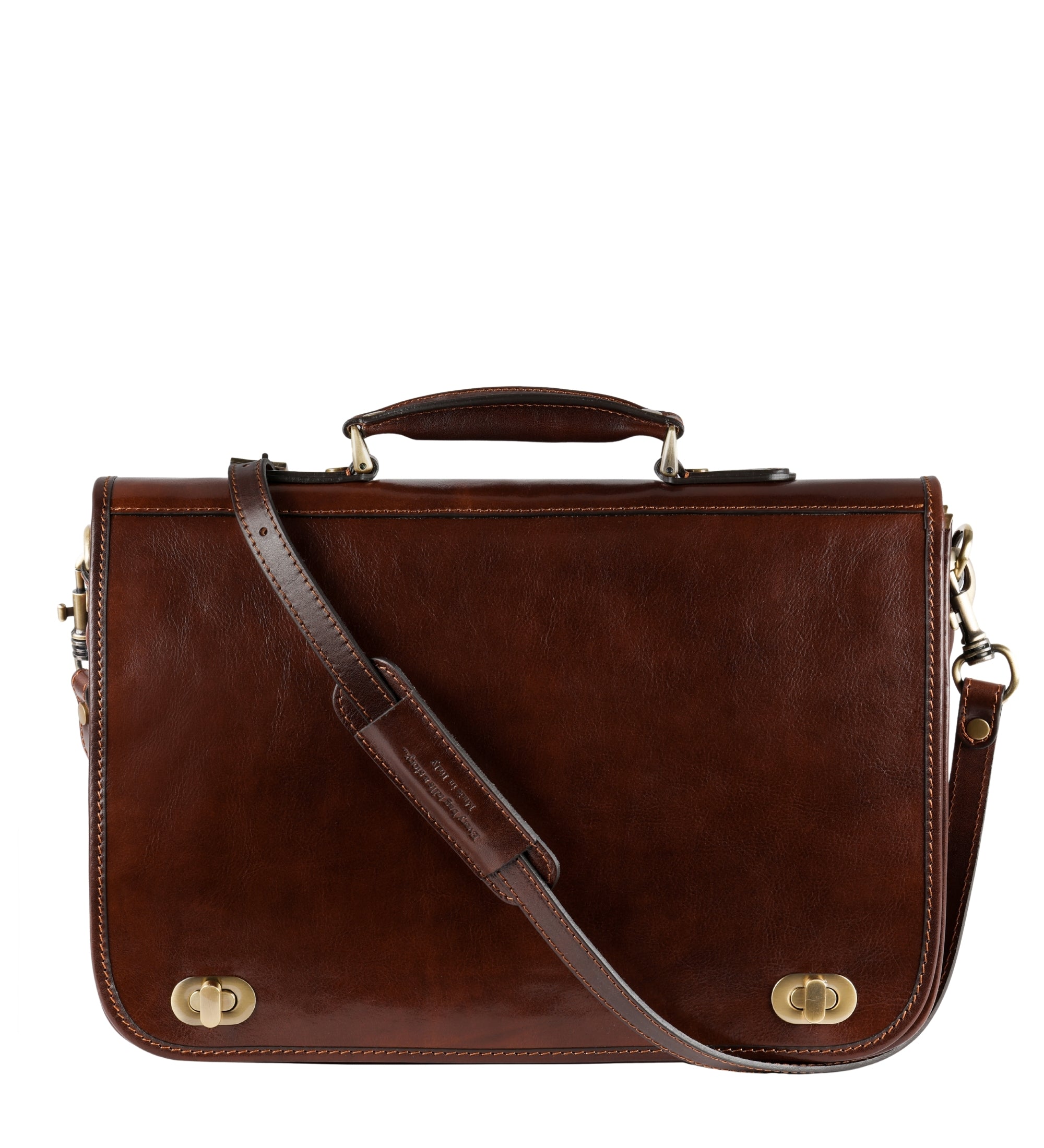 Sacoche pour ordinateur portable en cuir Illusions