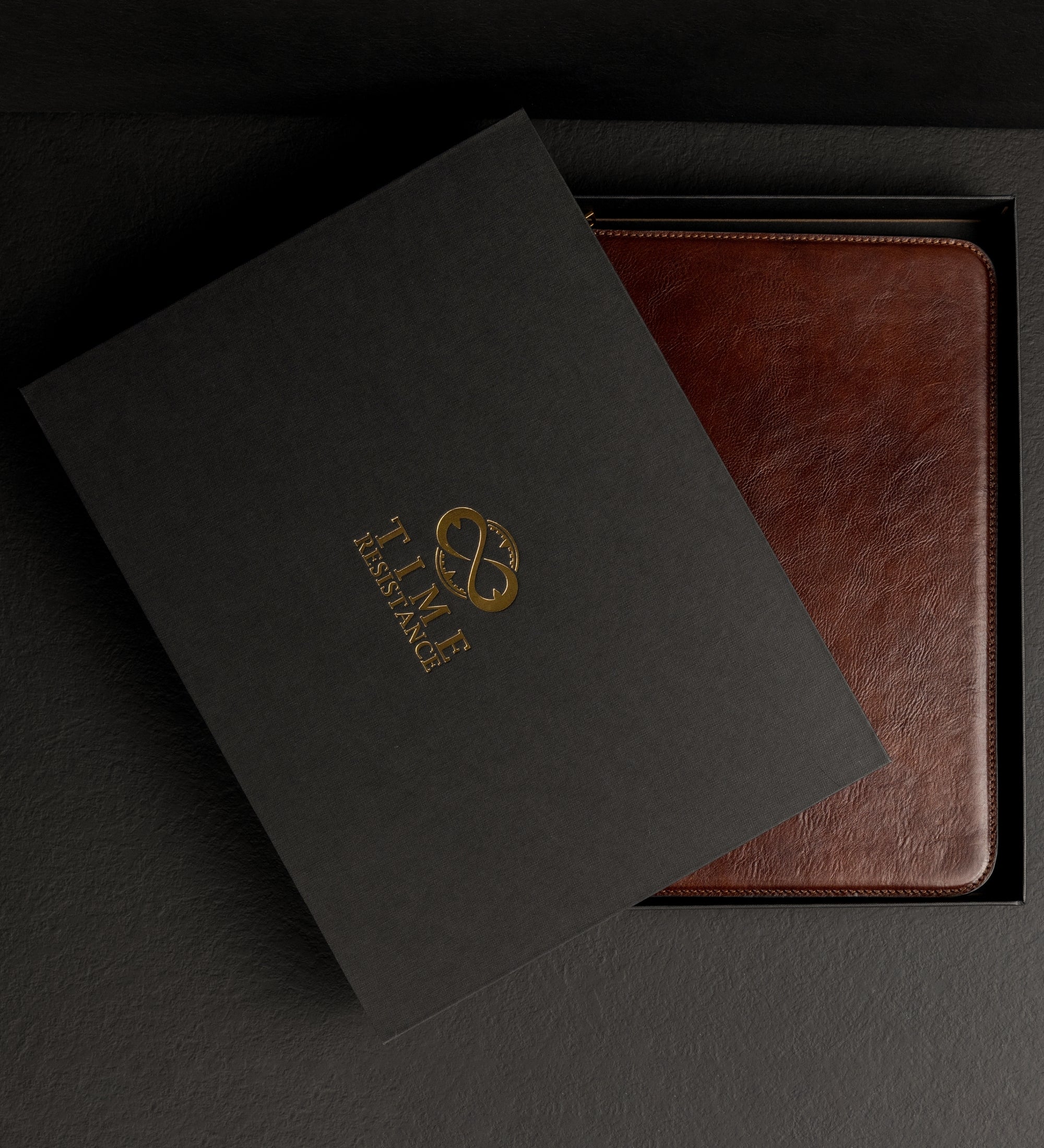 Porte-documents organiseur A4 en cuir Candide