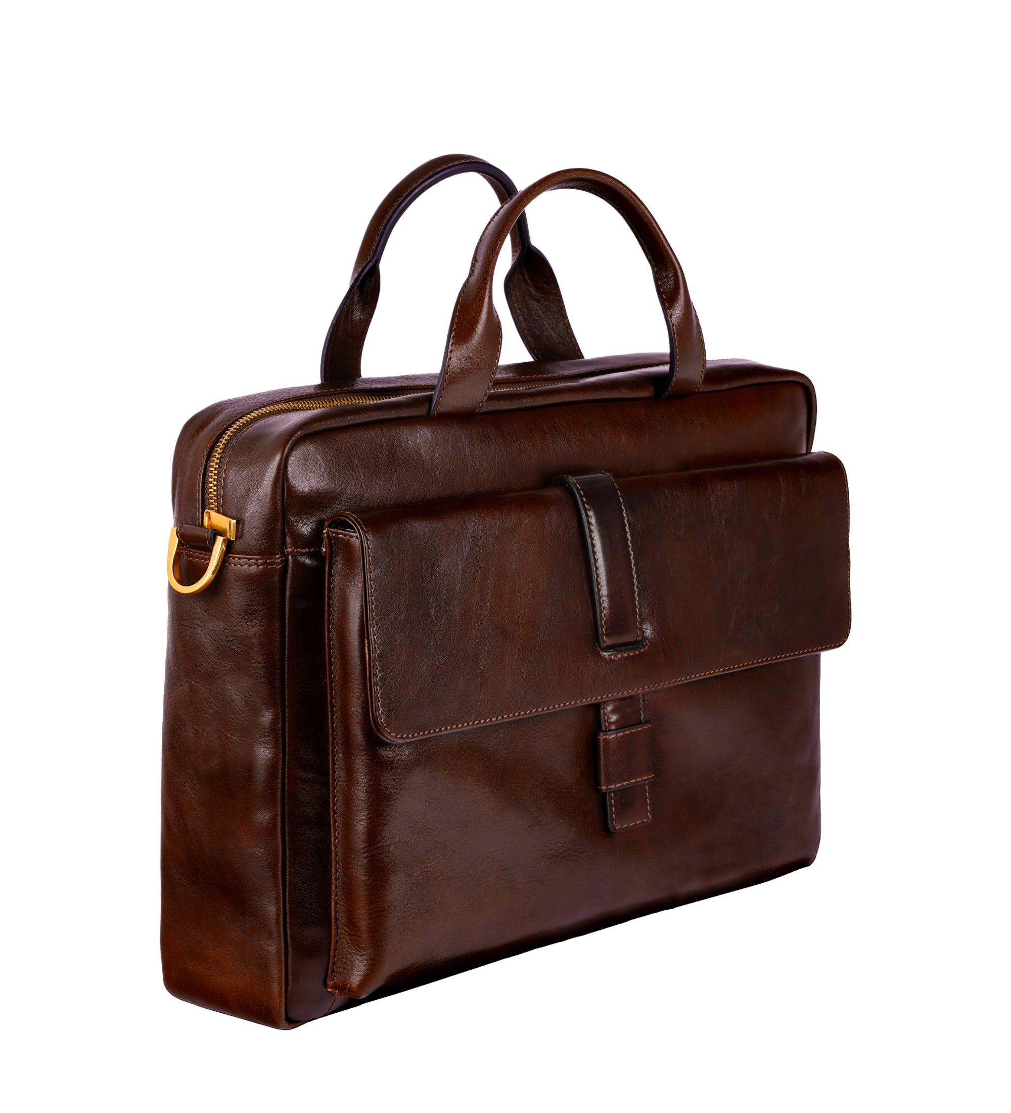 Grande sacoche pour ordinateur portable en cuir pour femme The Chateau