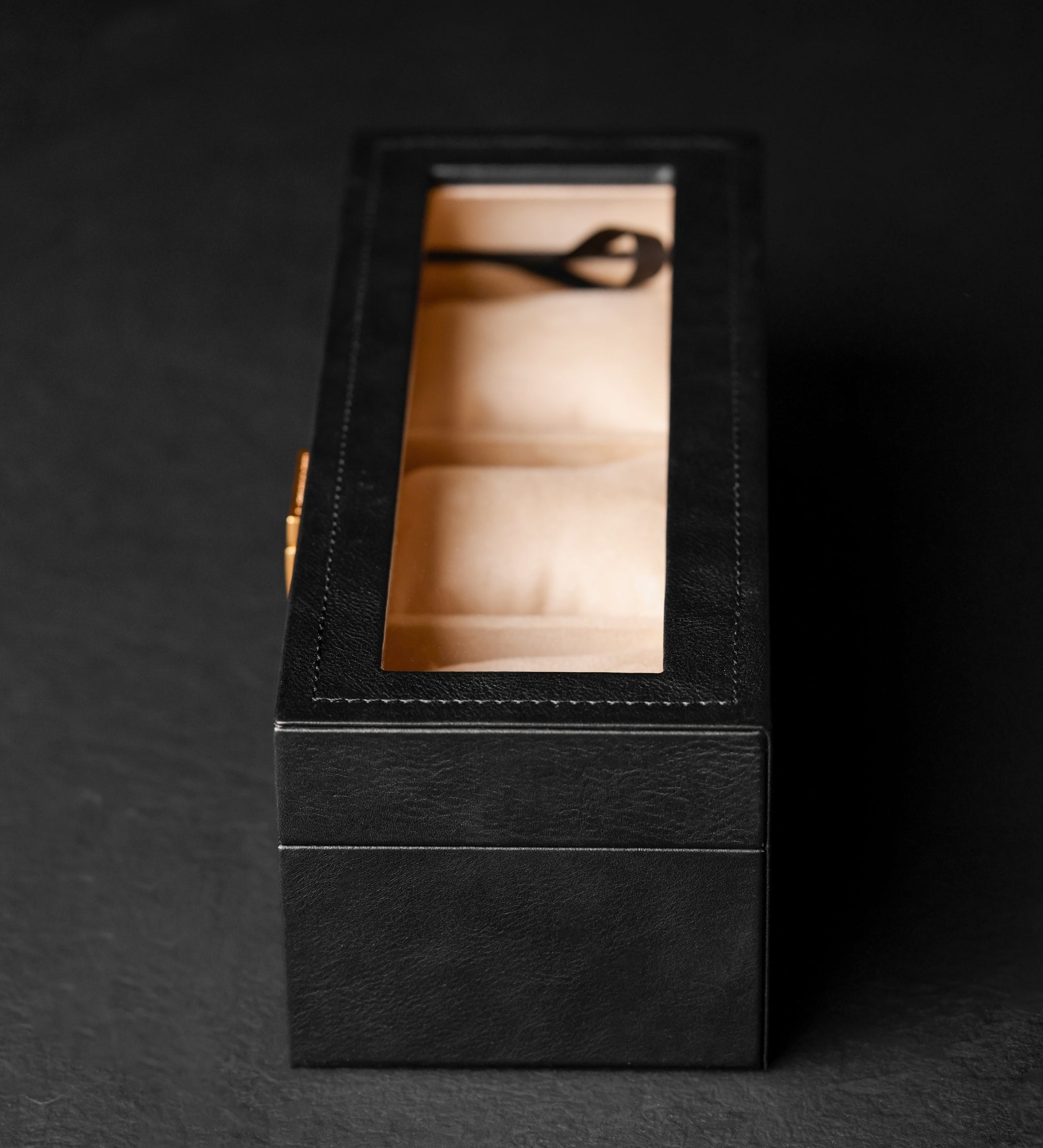 Boîte à montres, organiseur de montres en cuir Silence