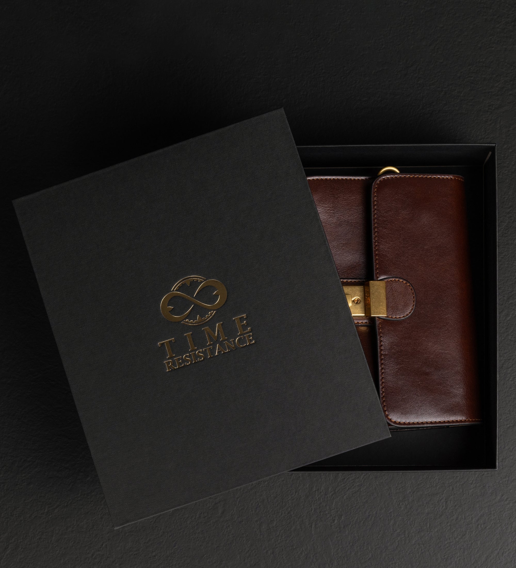 Pochette en cuir The Maltese Falcon