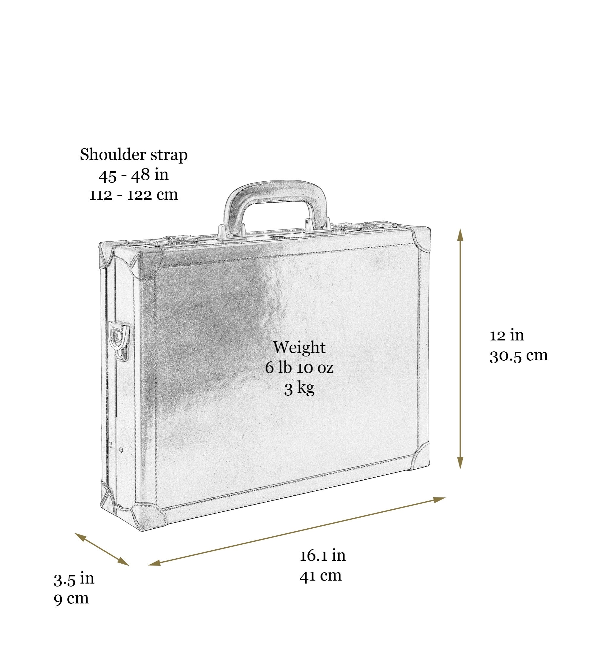 Attaché-case en cuir A Legacy