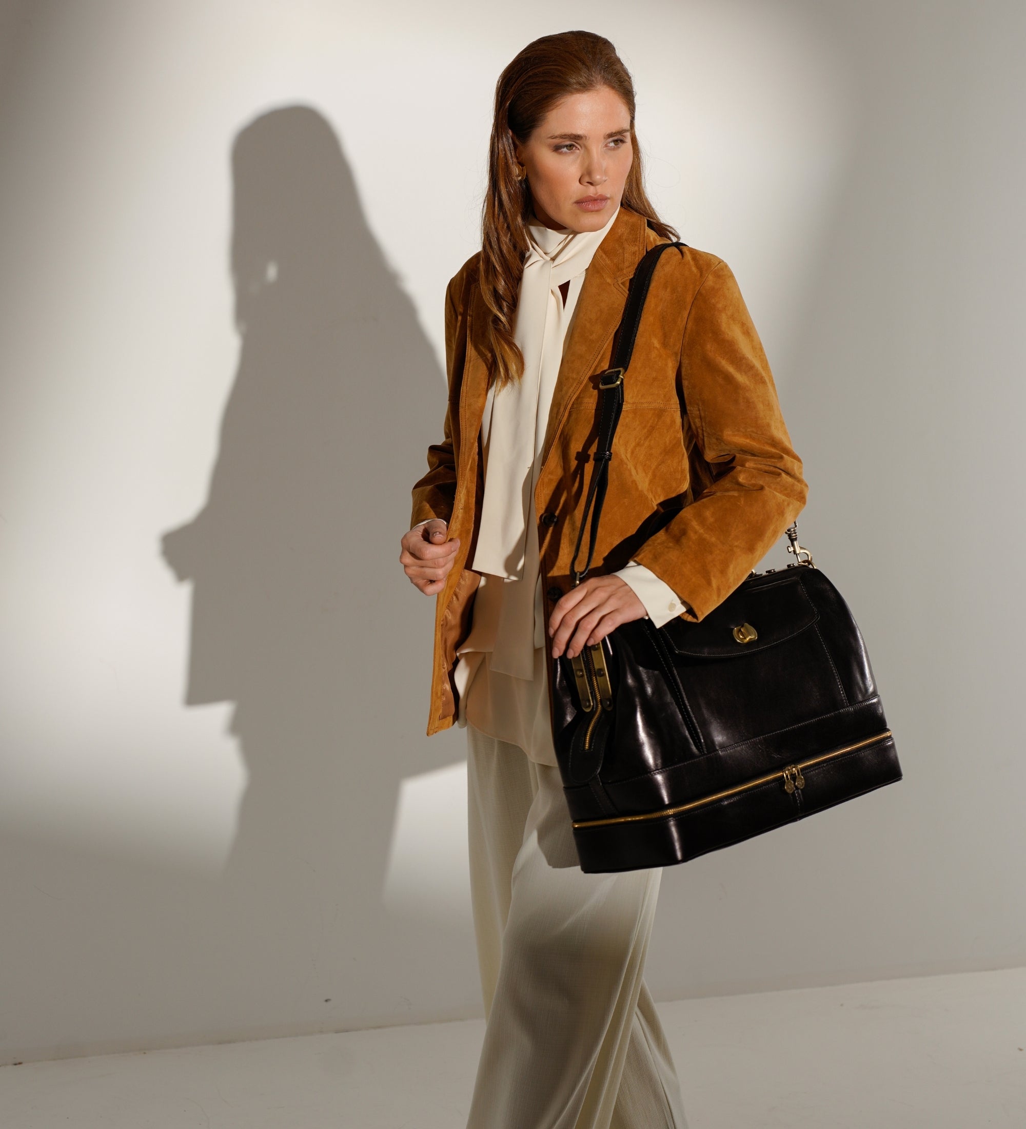 Sac de docteur en cuir, sacoche médicale, sac à main en cuir pour femme Doctor Faustus