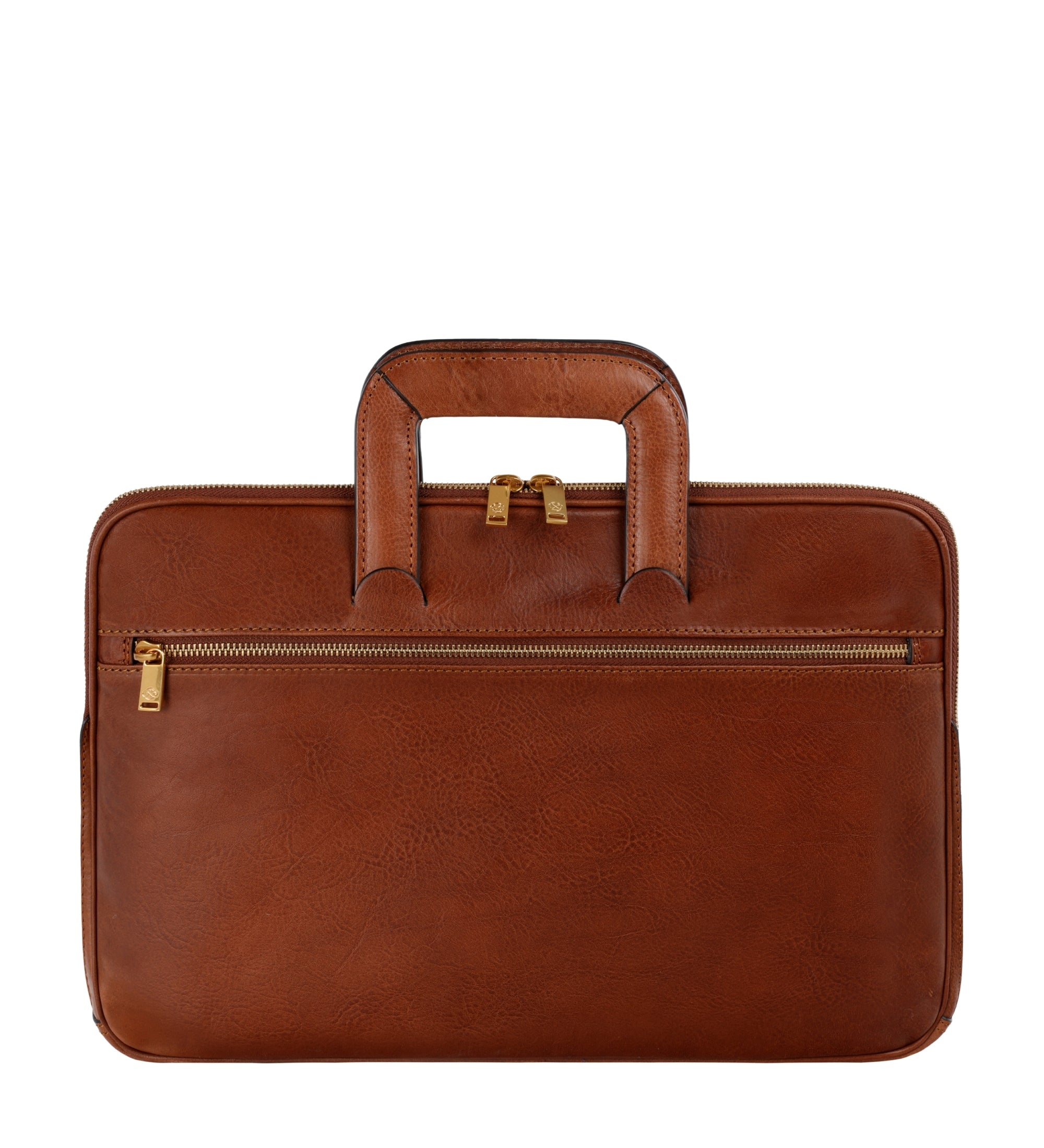 Sacoche pour ordinateur portable en cuir pour femme Brave New World