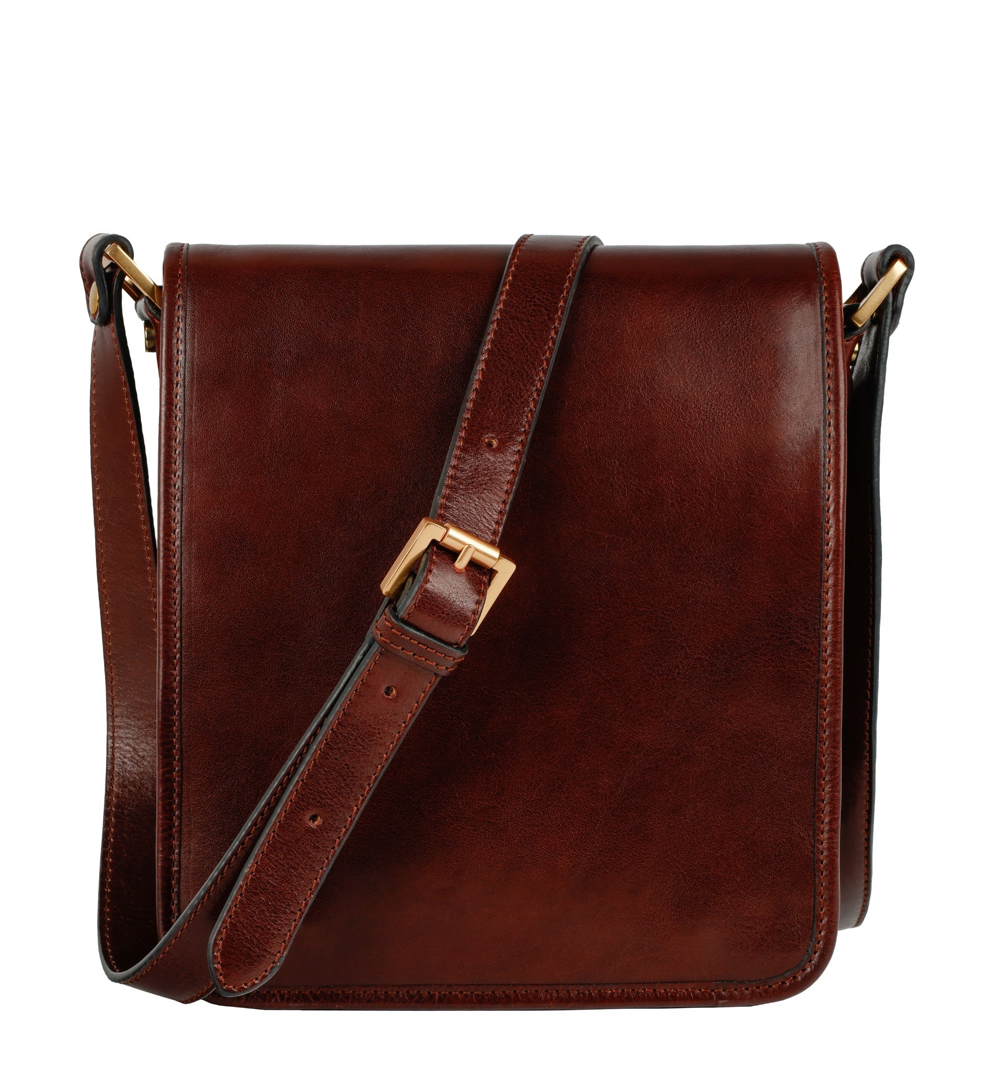 Petit sac messager en cuir On The Road