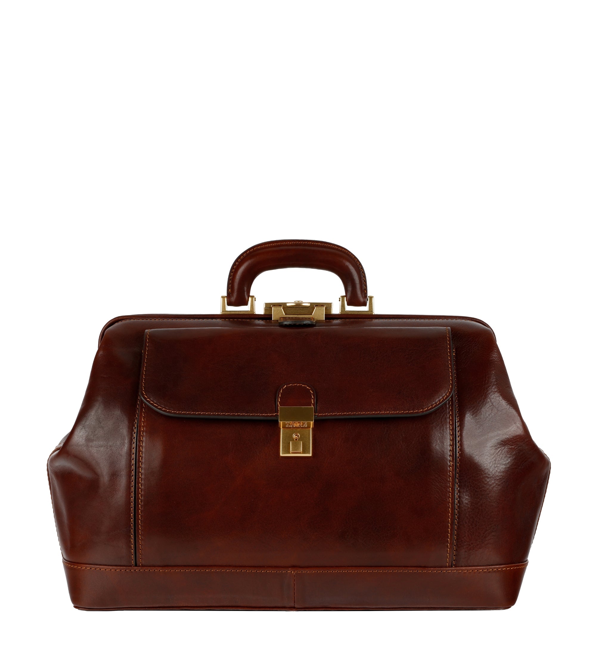 Grand sac de docteur en cuir italien pour femme Hamlet