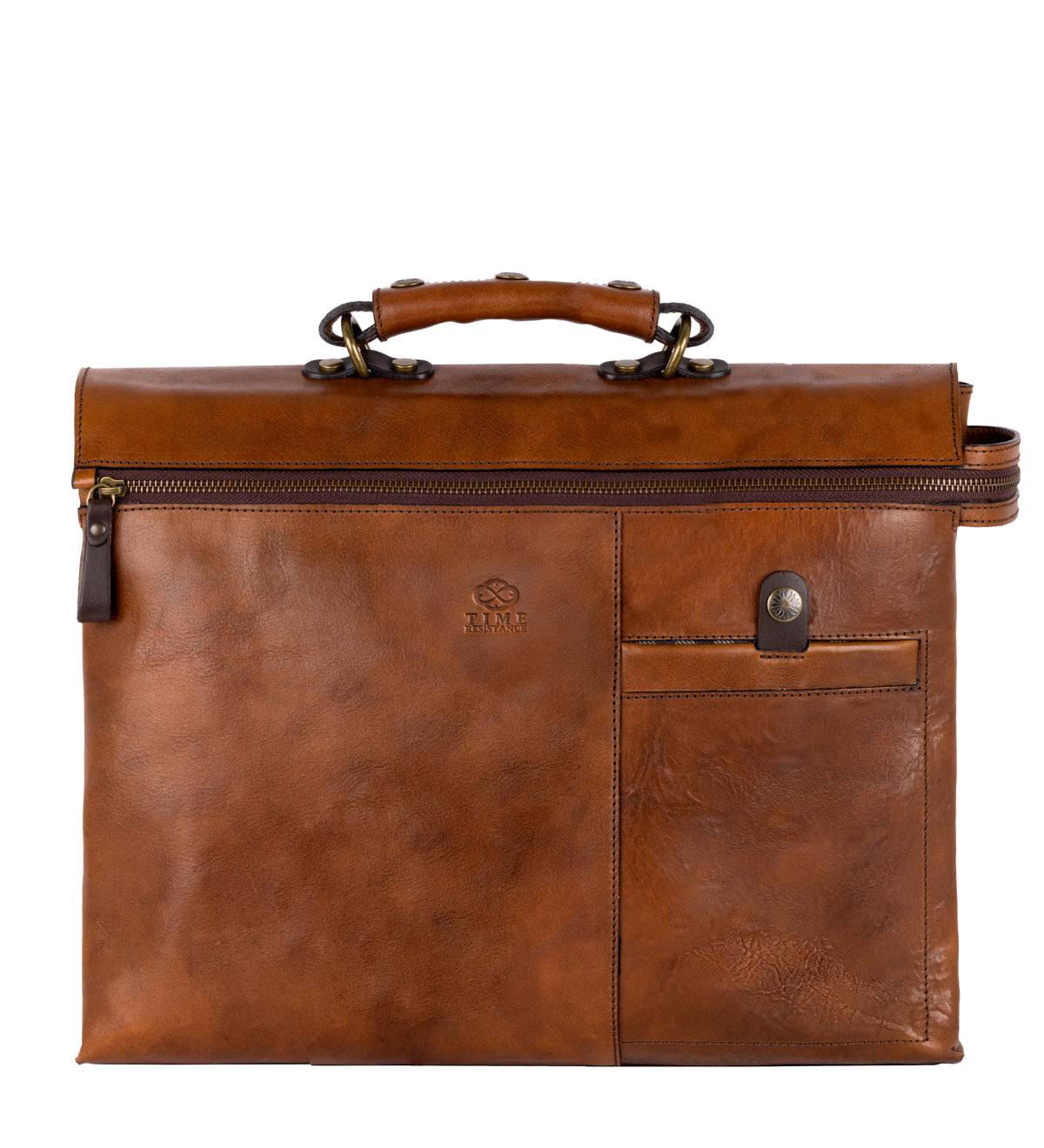 Sacoche pour ordinateur portable en cuir marron From Here to Eternity