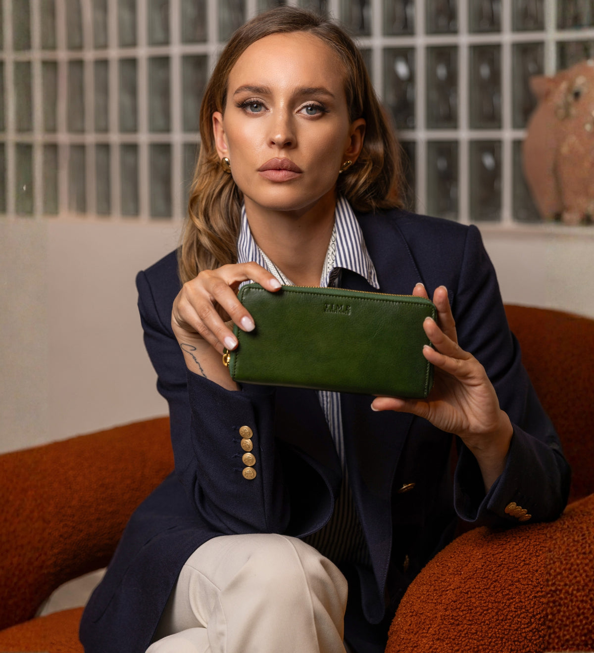 Portefeuille Continental en Cuir pour Femme Excellent Women