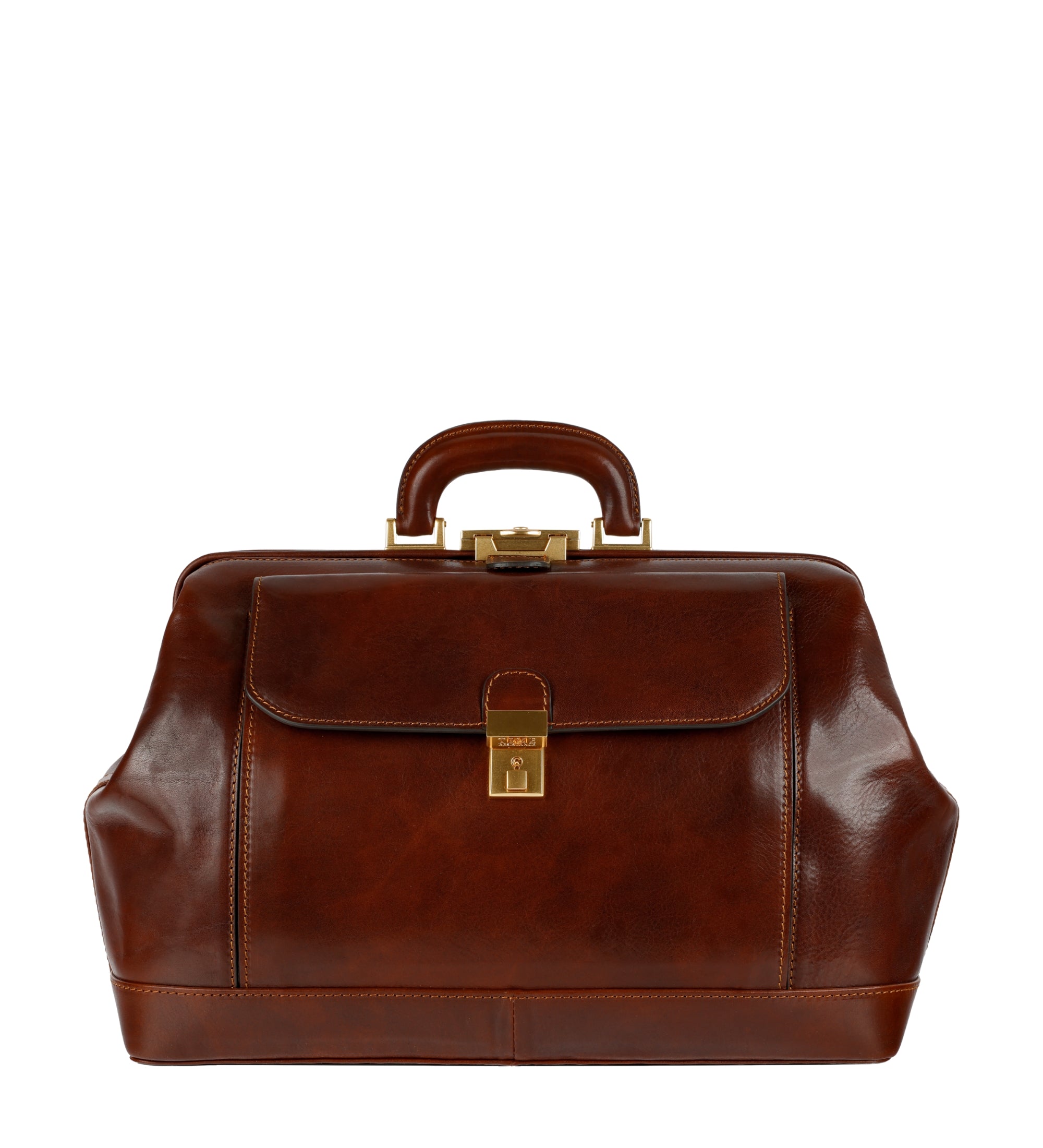 Grand sac de docteur en cuir italien pour femme Hamlet