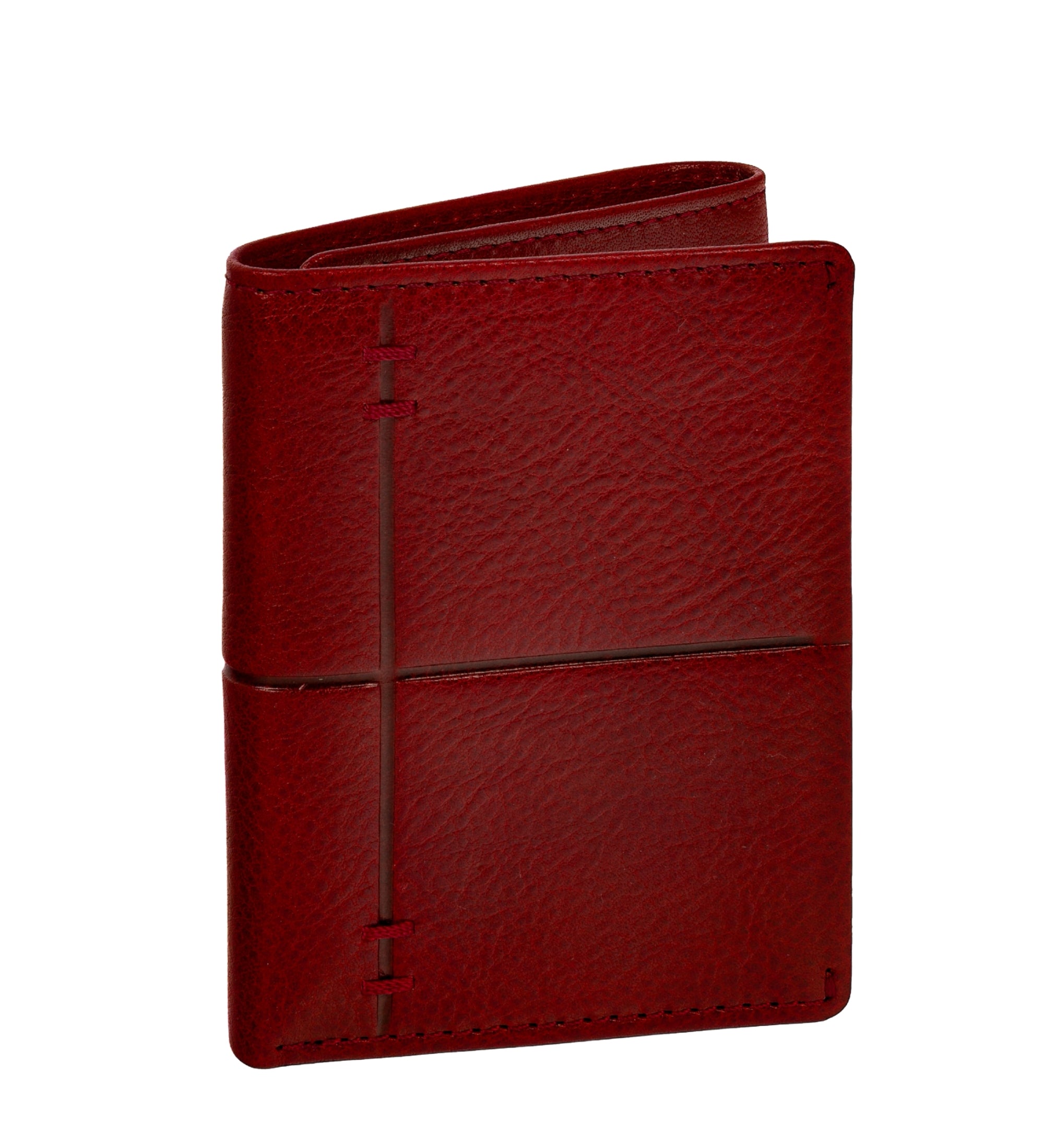 Portefeuille Trifold en Cuir - Red Harvest