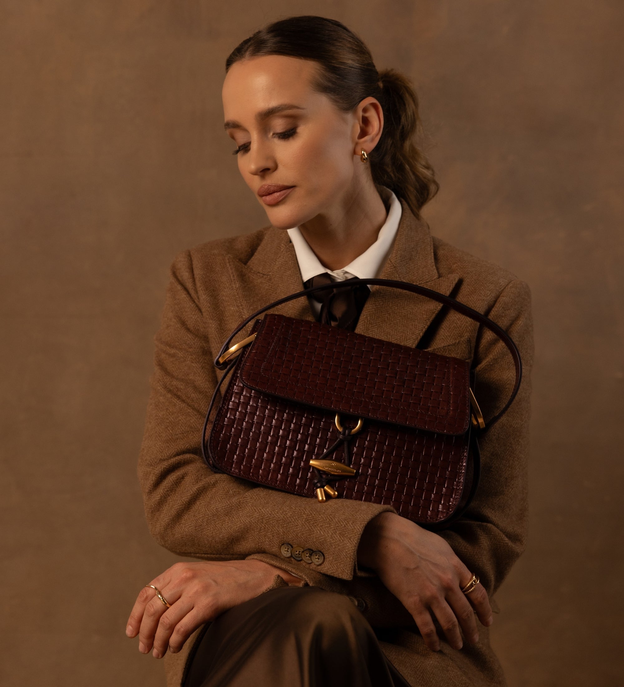 Sac à rabat en cuir pour femme Possession