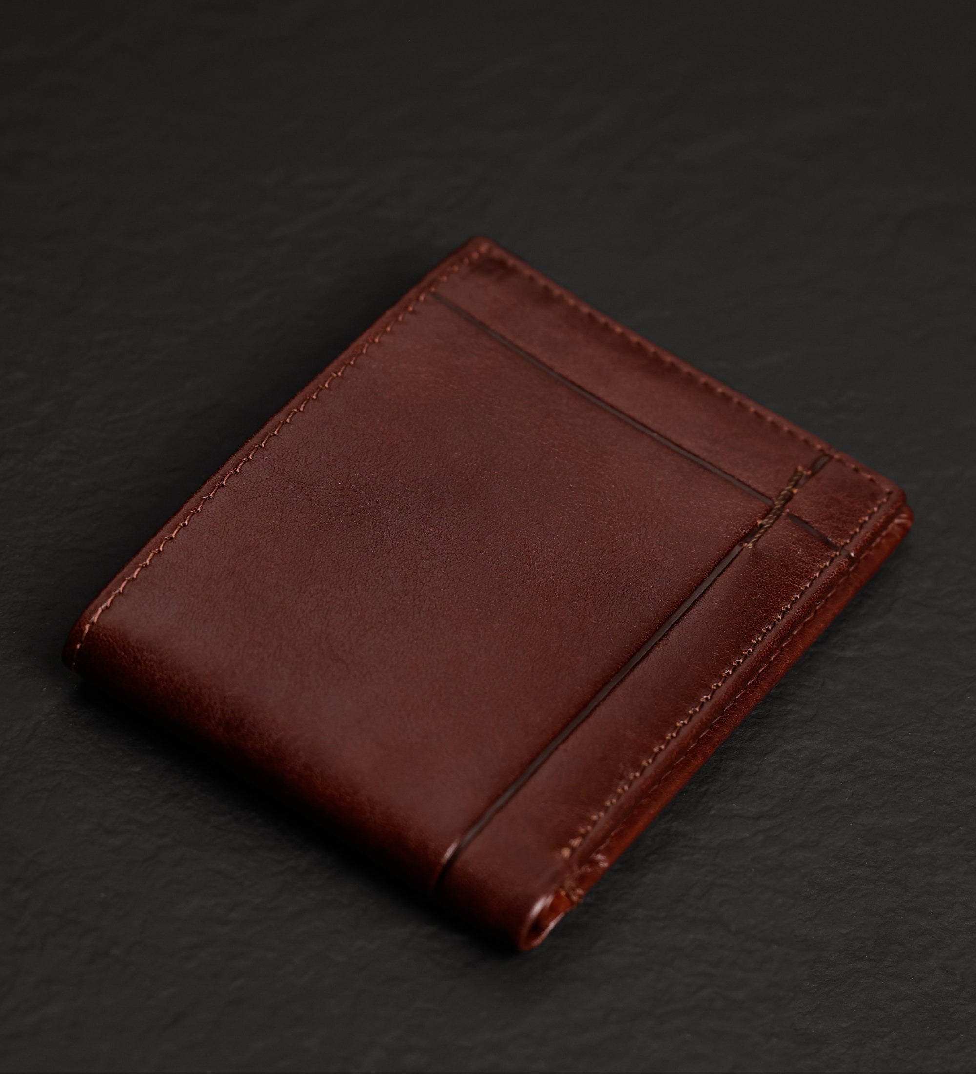 Portefeuille à deux volets en cuir The Getaway