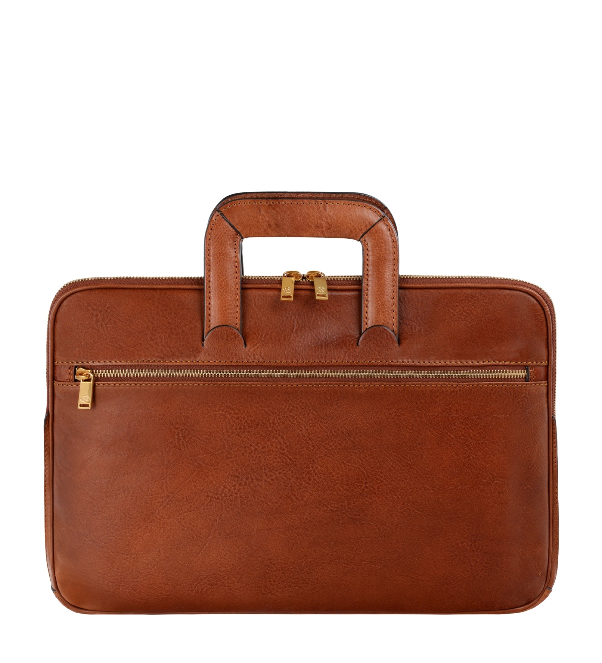 Sacoche pour ordinateur portable en cuir pour femme Brave New World