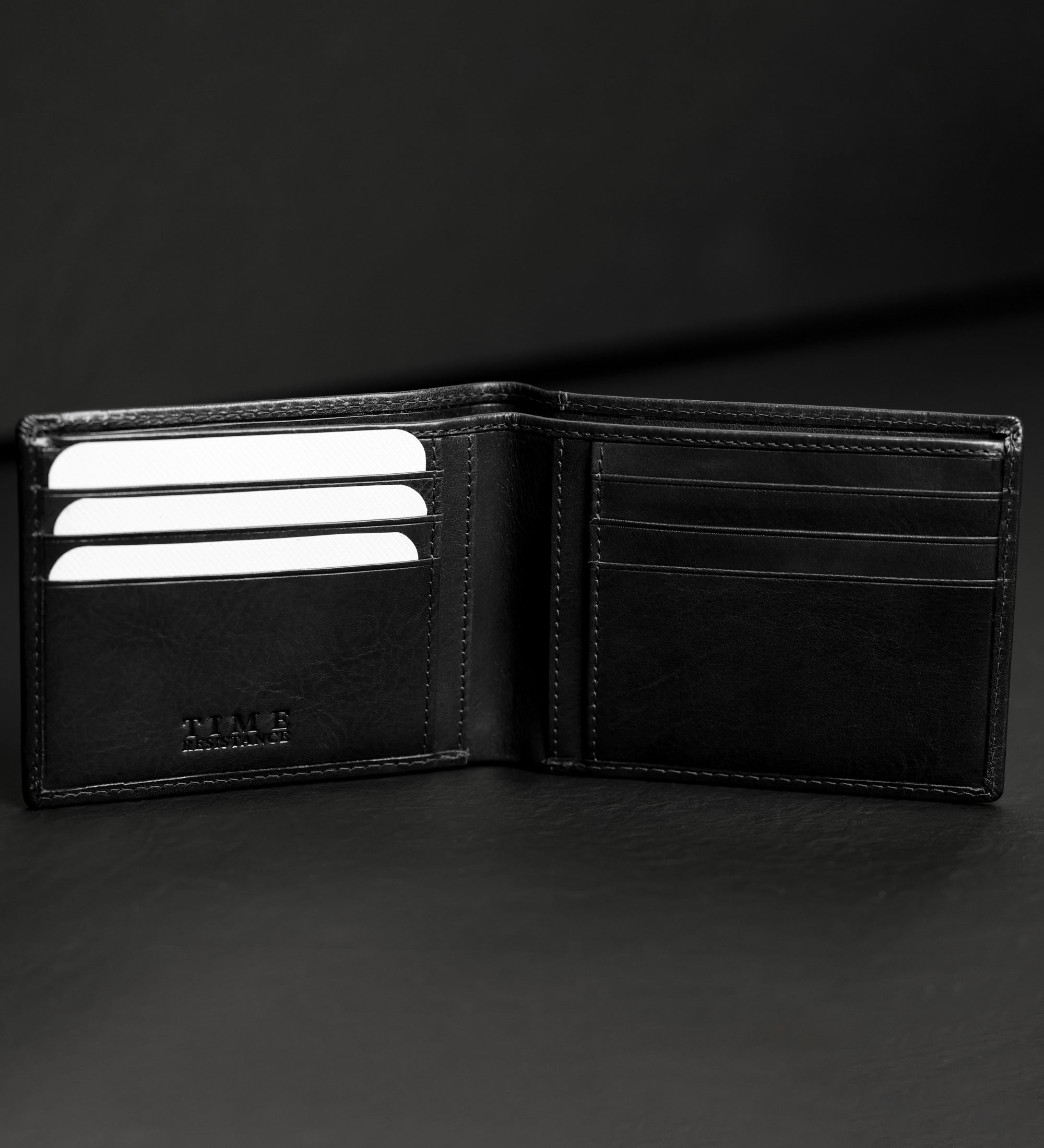 Portefeuille à deux volets en cuir The Getaway