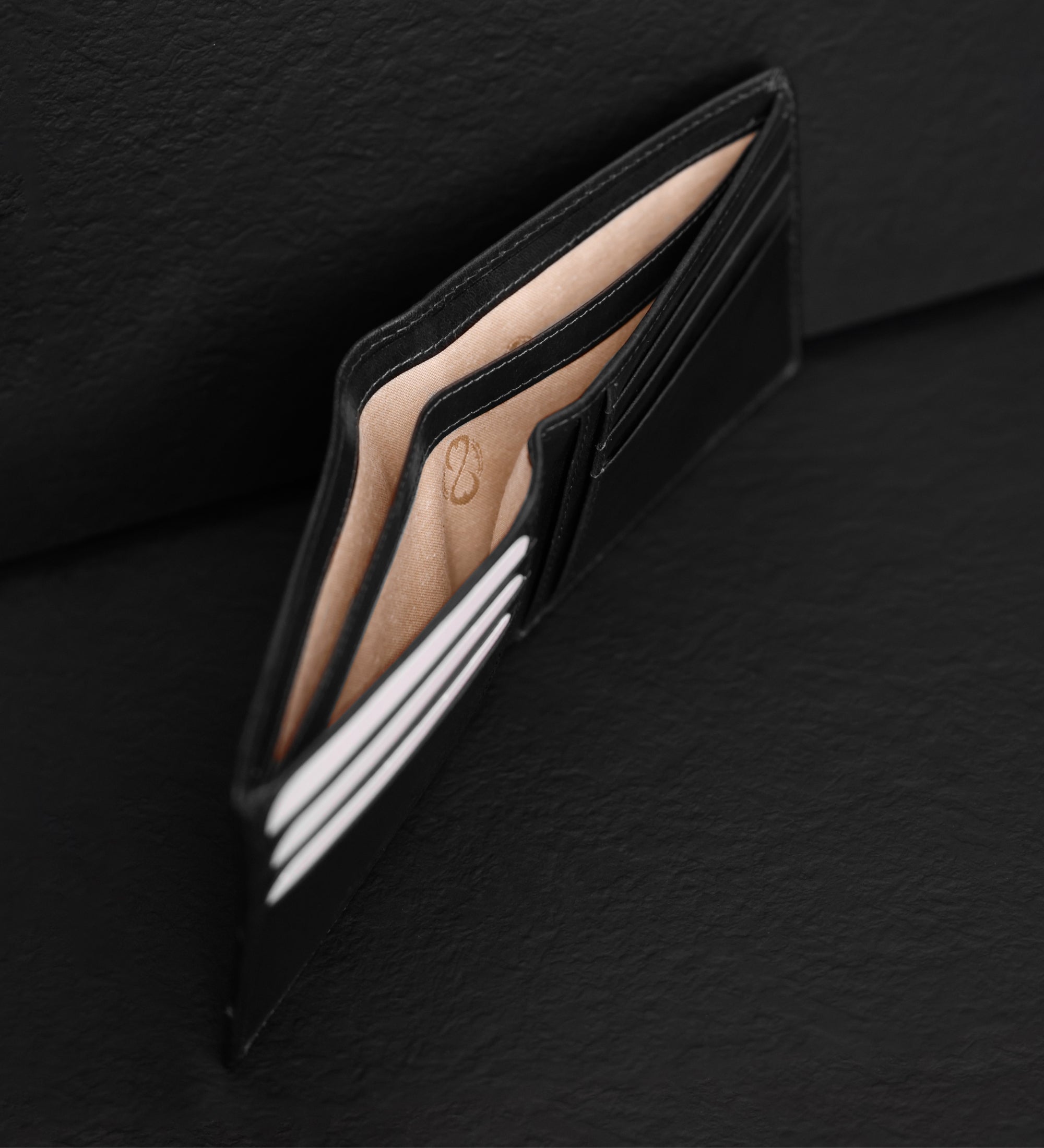 Portefeuille à deux volets en cuir The Getaway