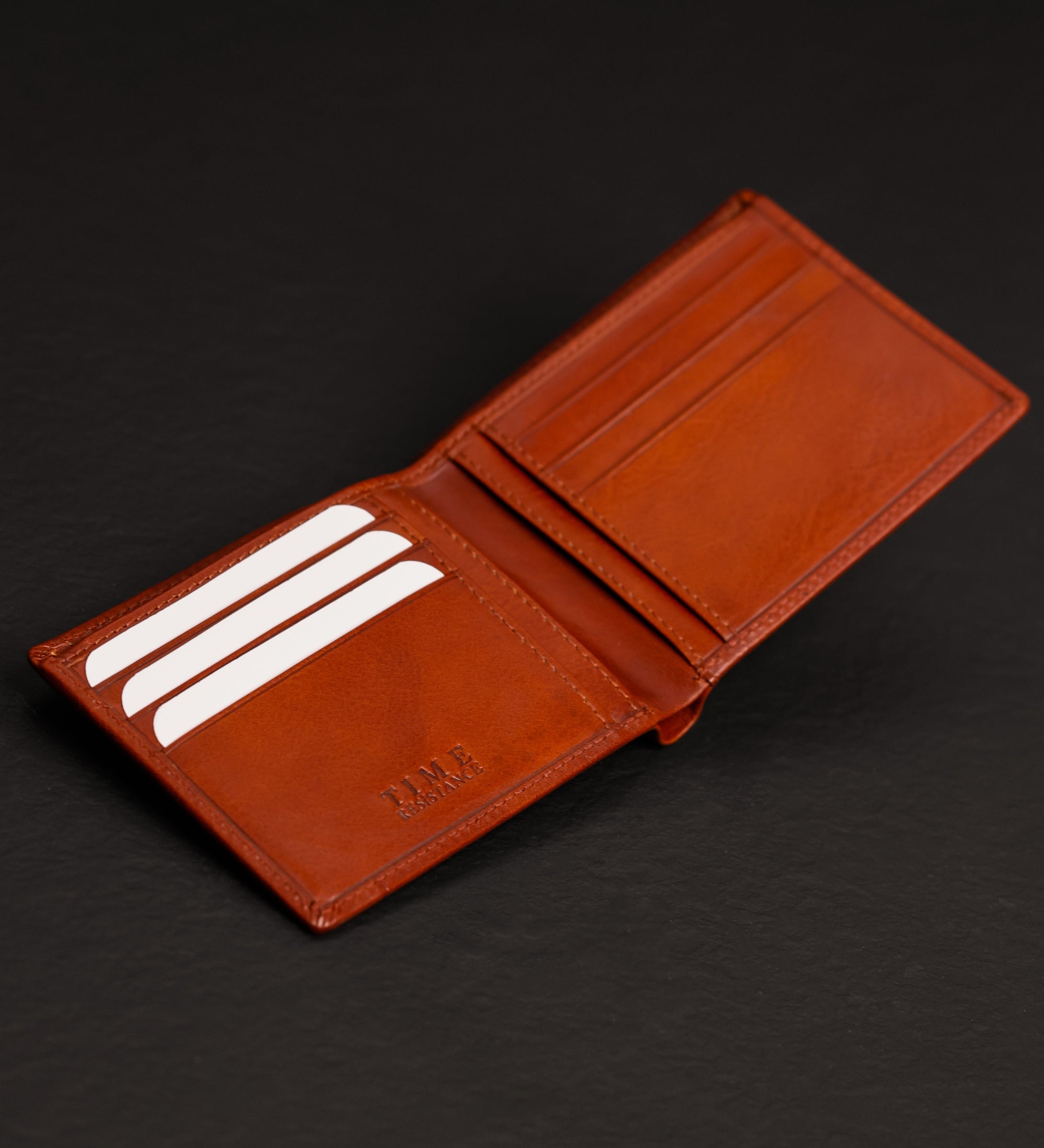 Portefeuille à deux volets en cuir The Getaway