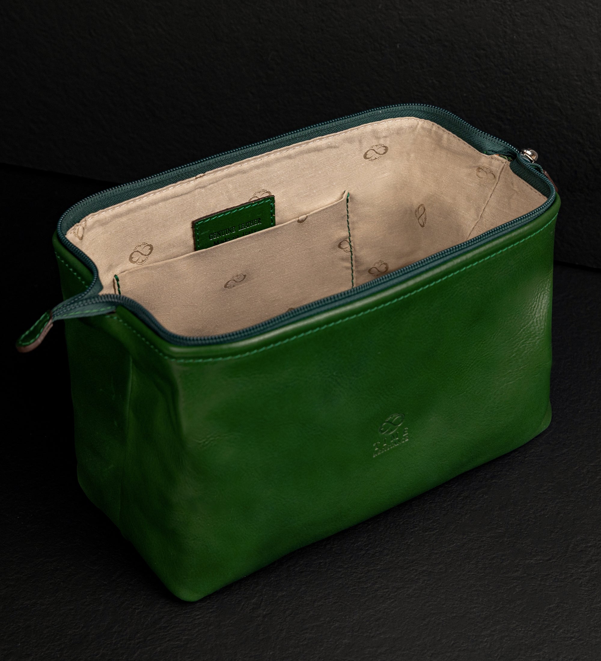 Trousse de toilette en cuir Four Past Midnight
