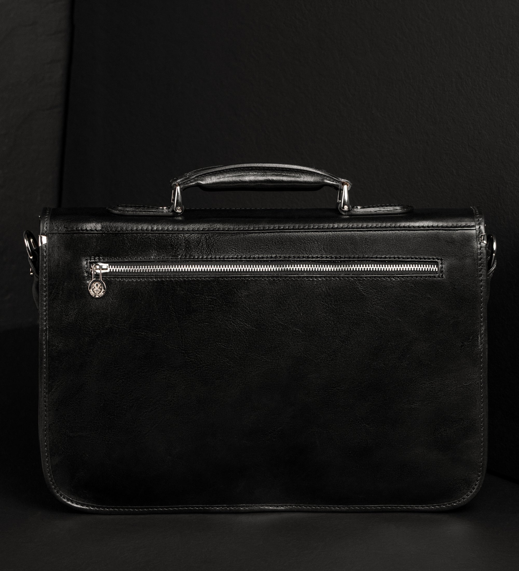 Sacoche pour ordinateur portable en cuir Illusions