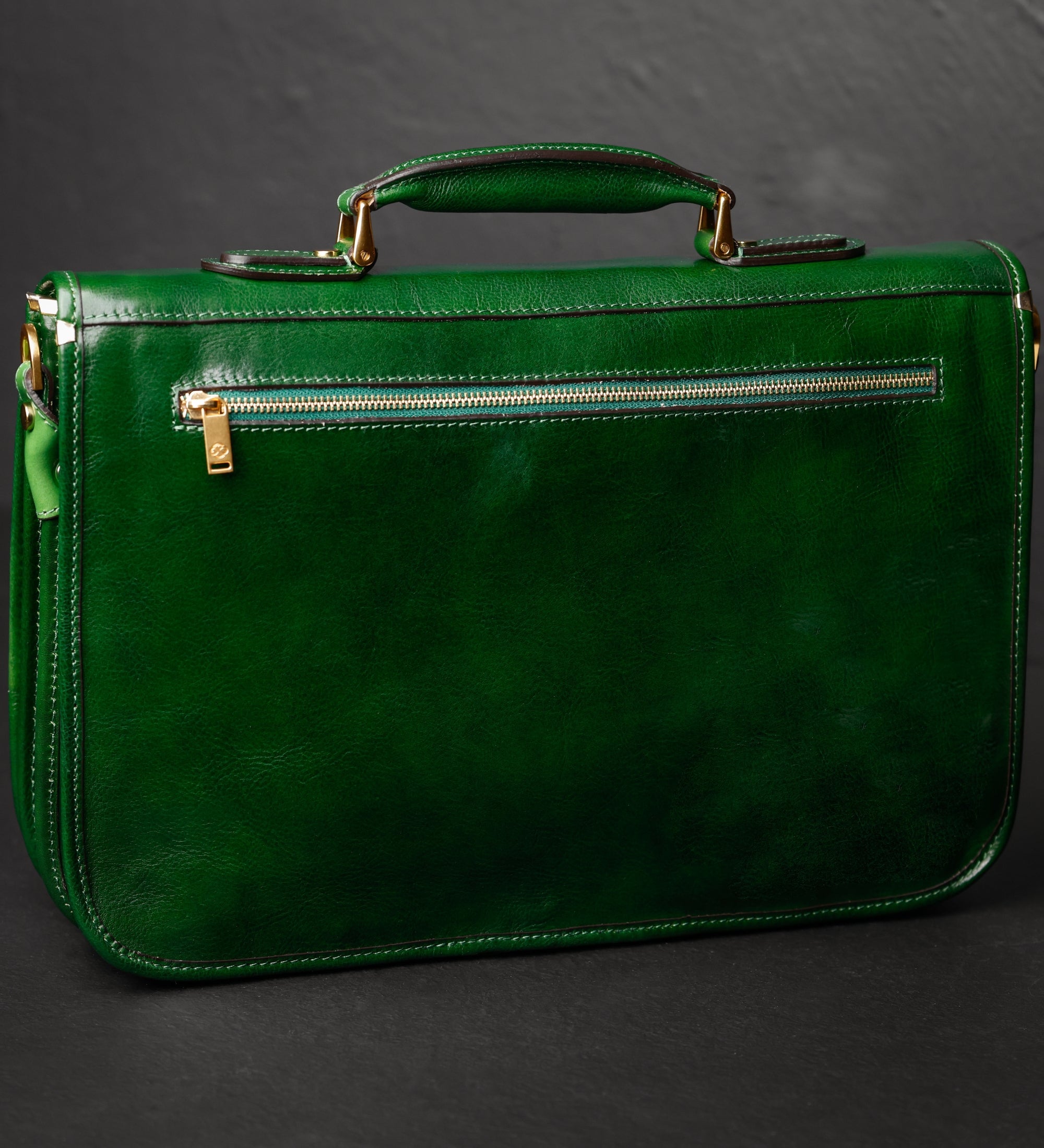Sacoche pour ordinateur portable en cuir Illusions