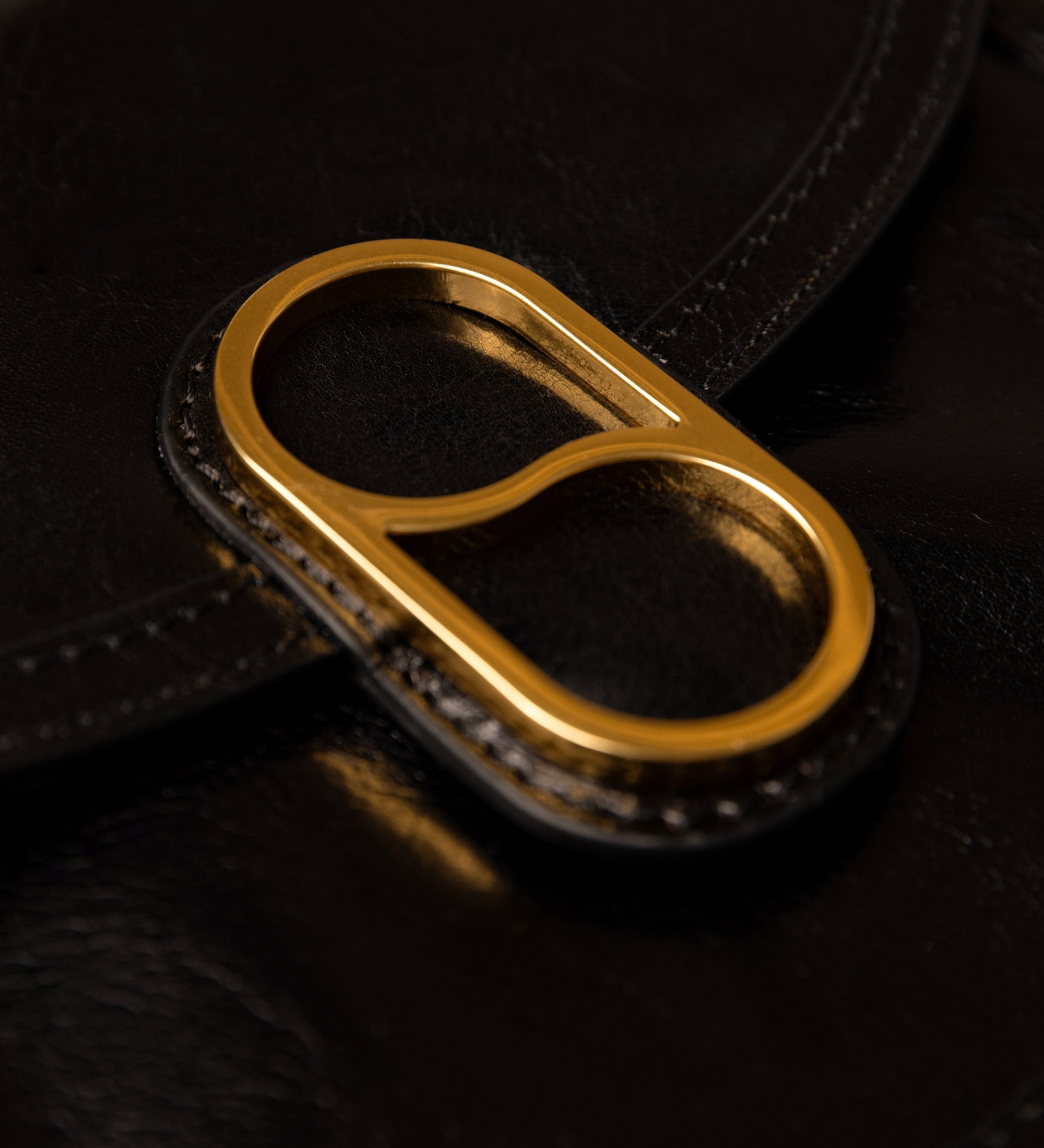 Sac à bandoulière selle en cuir pour femme Villette