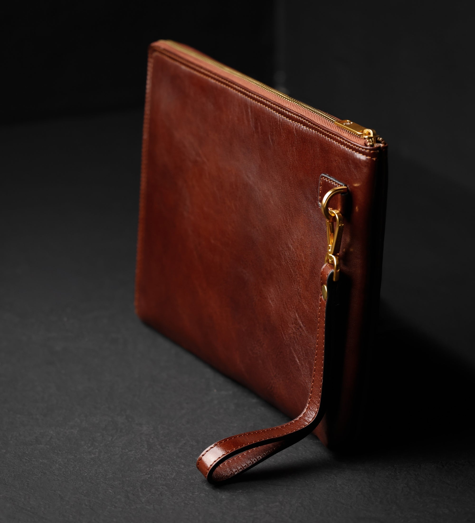 Grande pochette en cuir pour homme The Brothers Karamazov