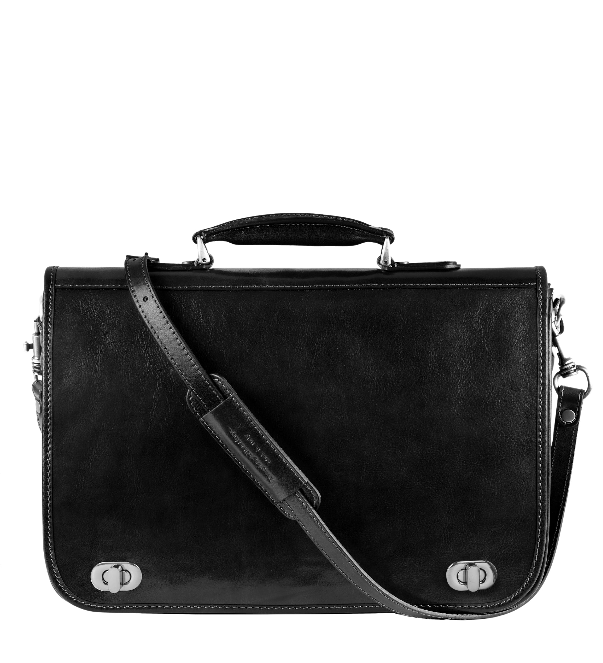 Sacoche pour ordinateur portable en cuir Illusions