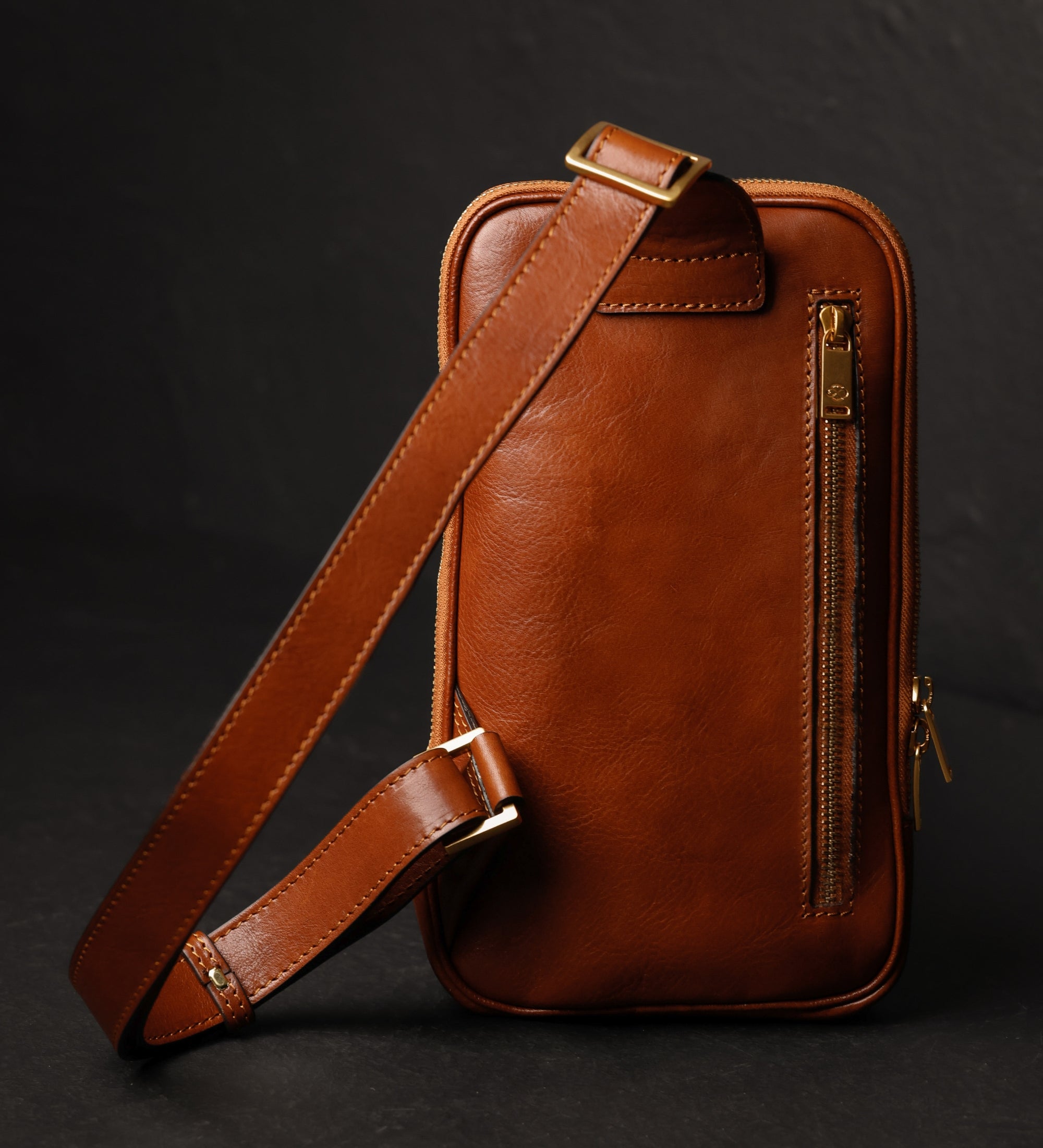 Sac bandoulière en cuir Kim