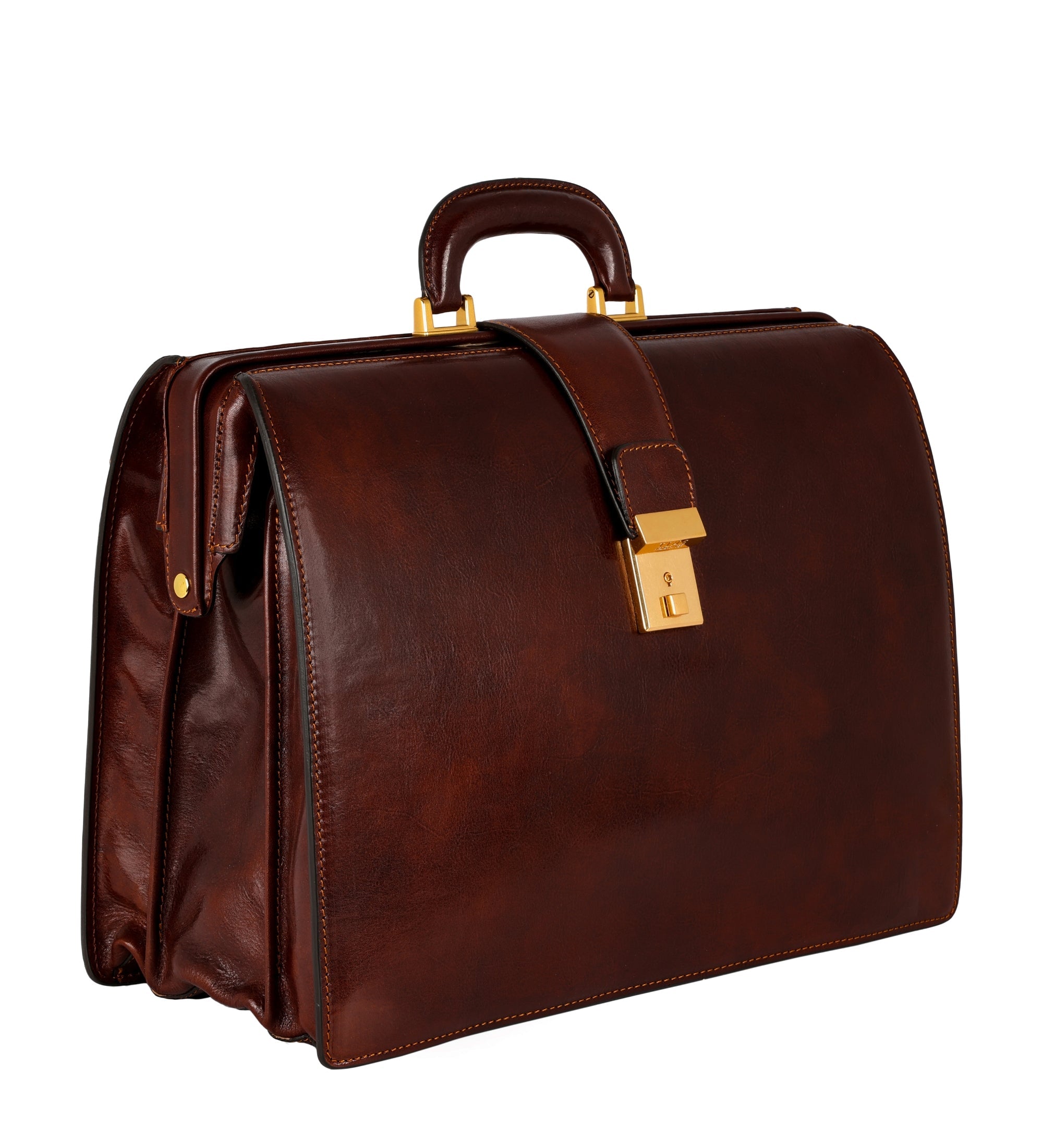 Grande mallette en cuir The Firm