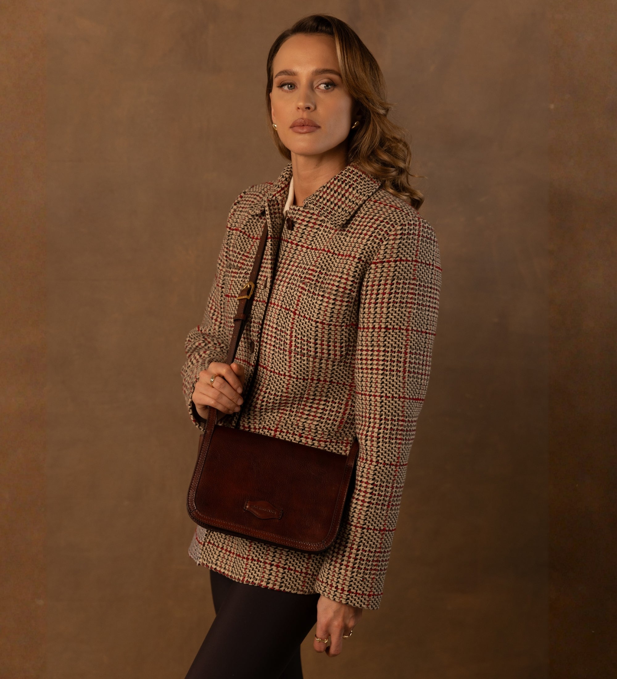 Sac à bandoulière en cuir pour femme Il Piacere